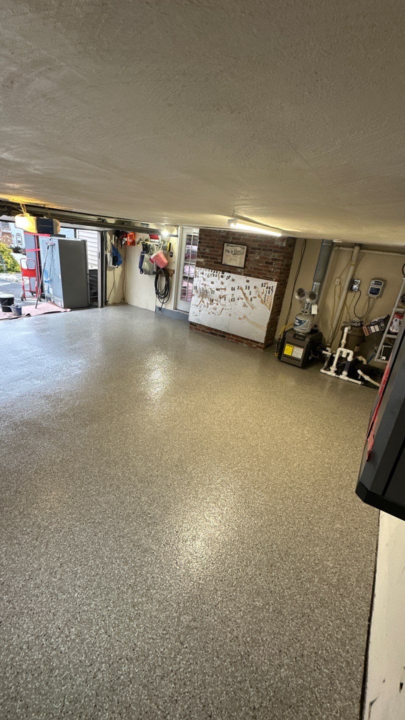 Shoreline Garage Project in Wexford by Floors in a Day, Inc