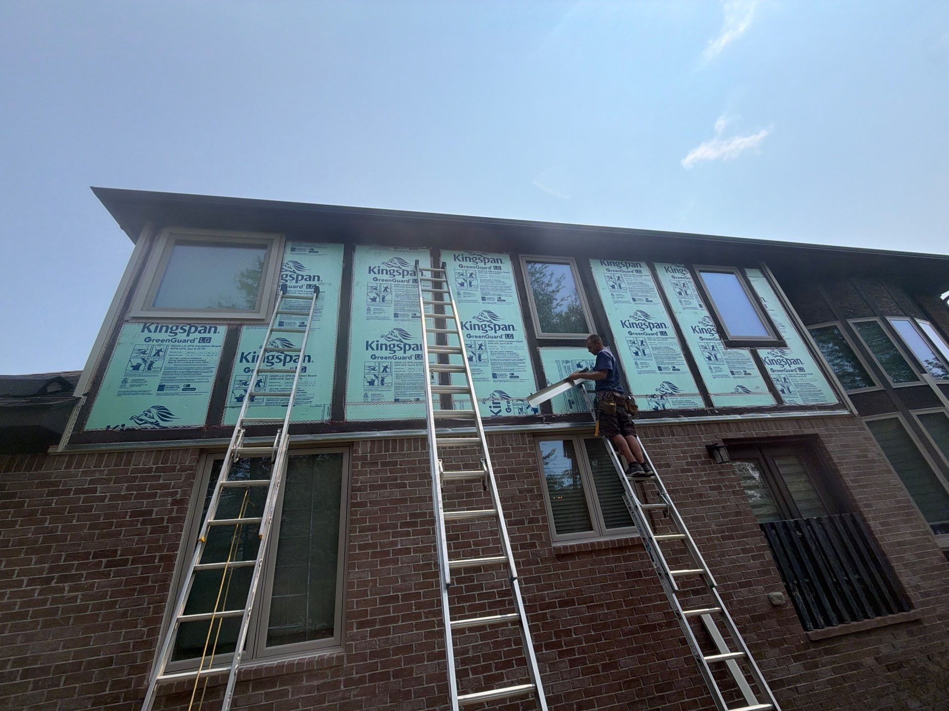 Siding Replacement using Alside S7 Cedar Mill Grain Composite by 180 Contractors