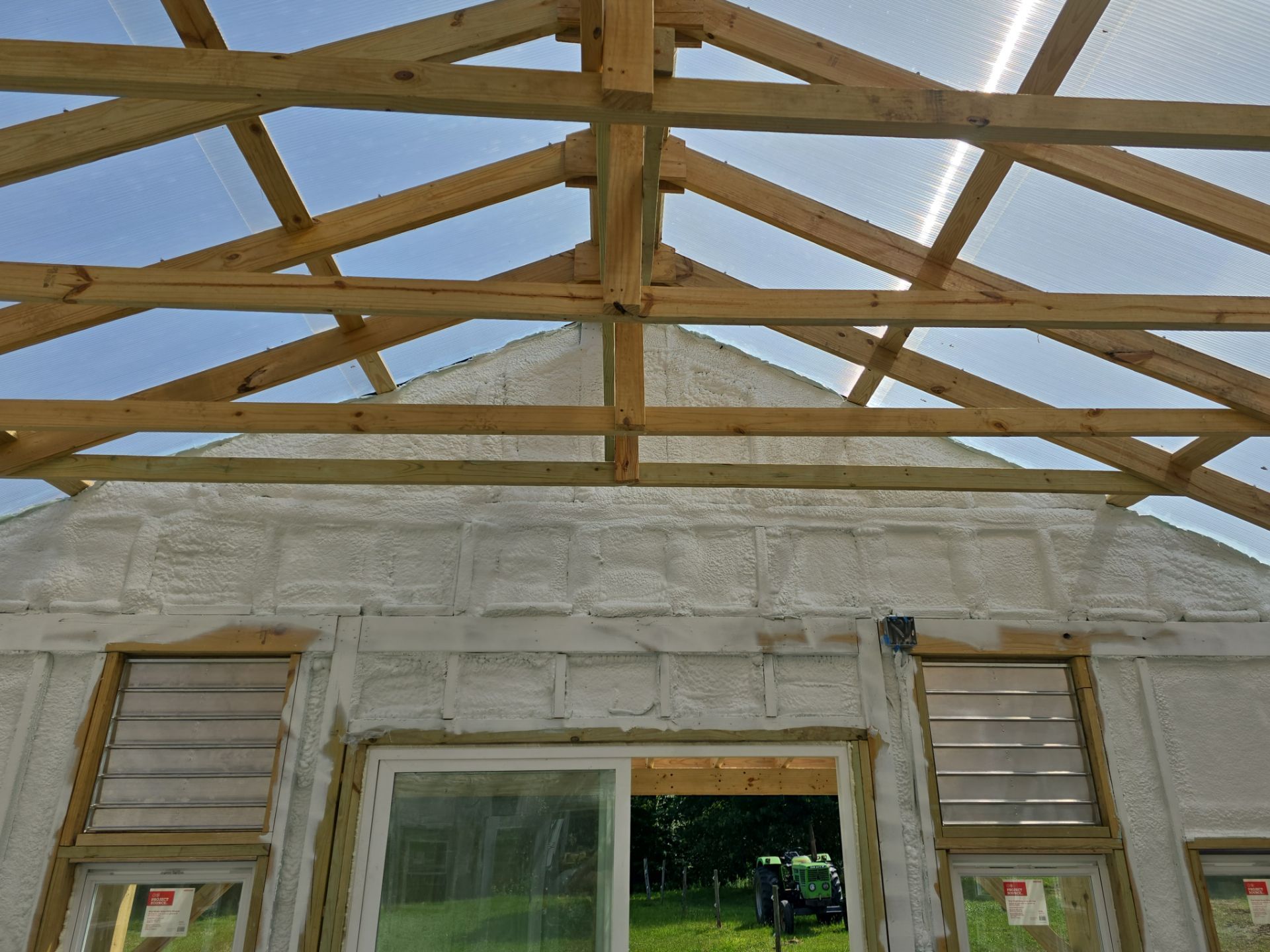 New Construction using Closed Cell Spray Foam by NYS Foam & Energy