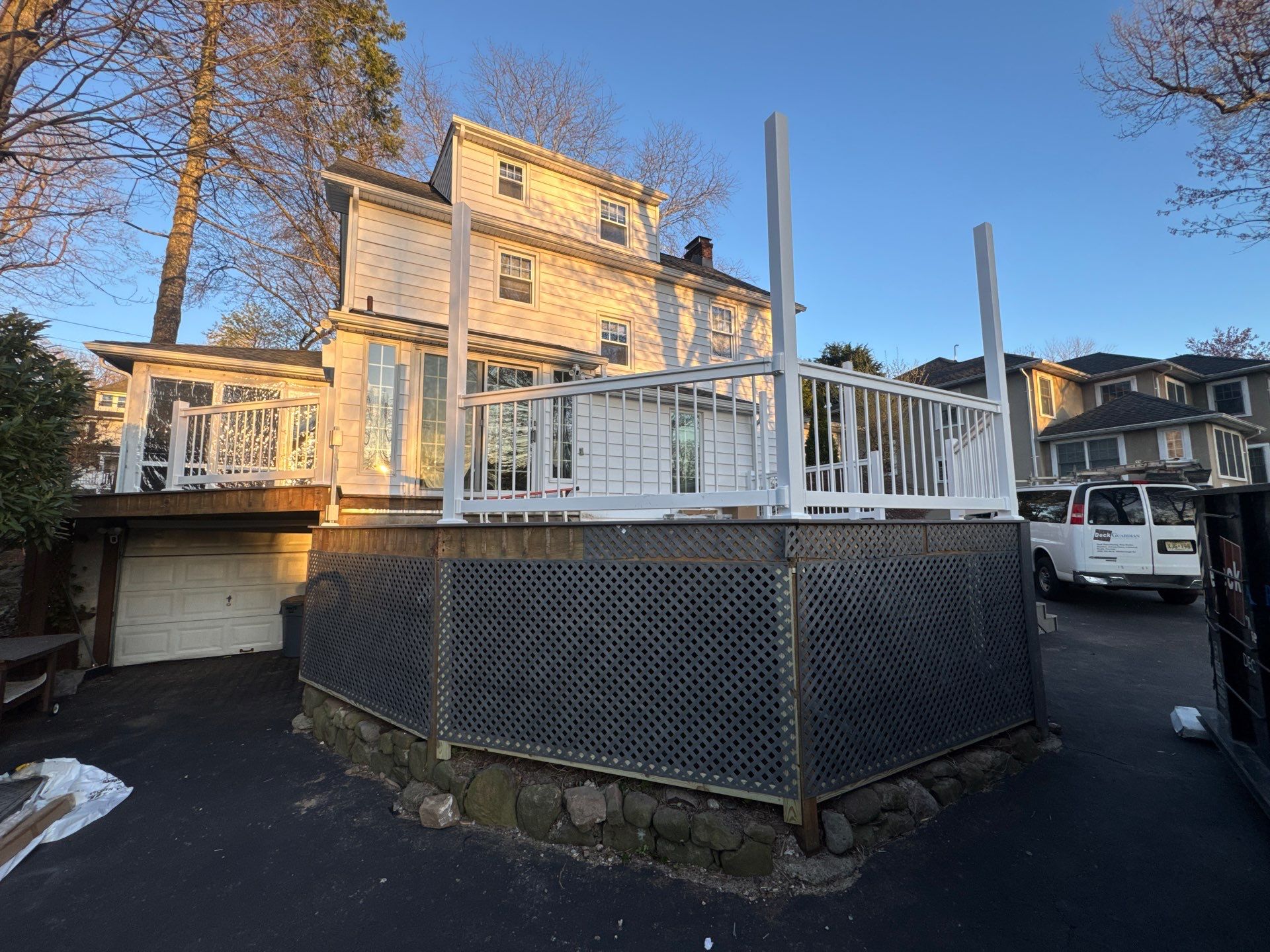 Deck Resurfacing in Summit, New Jersey by deck guardian