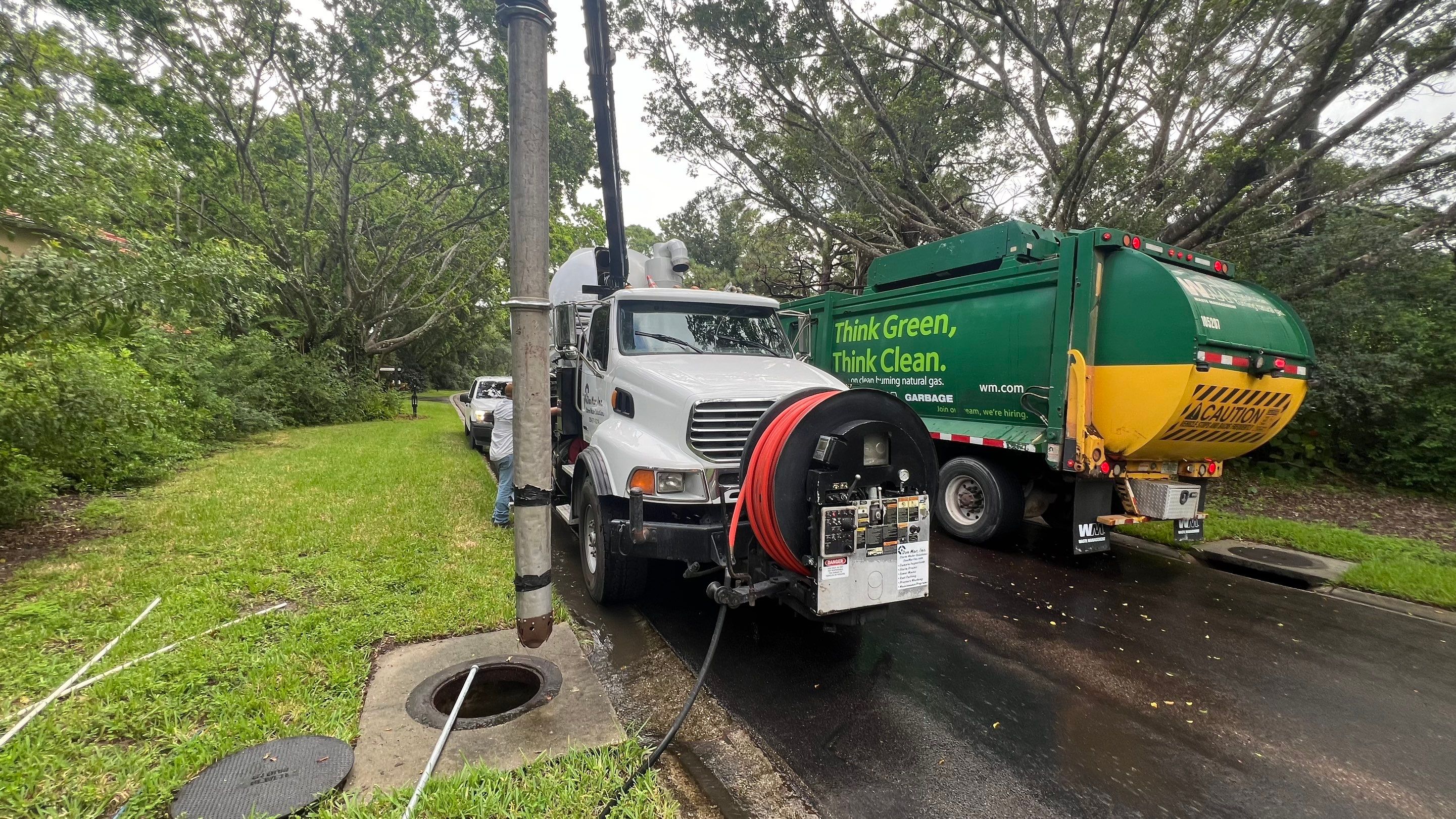 Naples Community Stormwater Catch Basin Cleaning by APS Power & Water