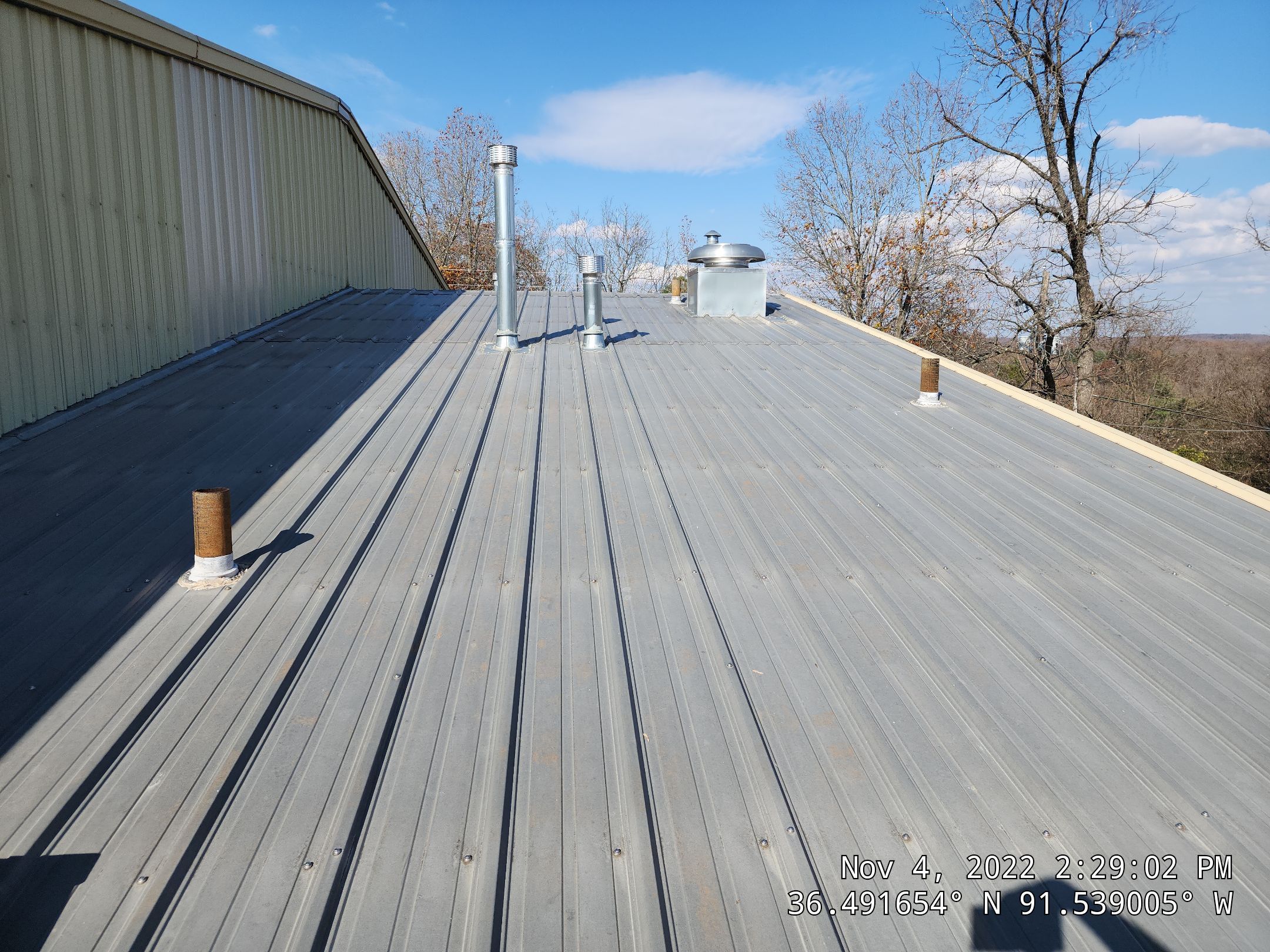Mammoth Springs Gymnasium by Hostetler Roofing