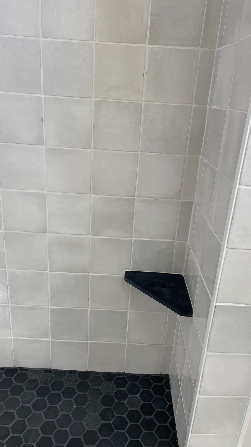 Glamorous Tile Shower Remodel by Footprints Floors of East Atlanta