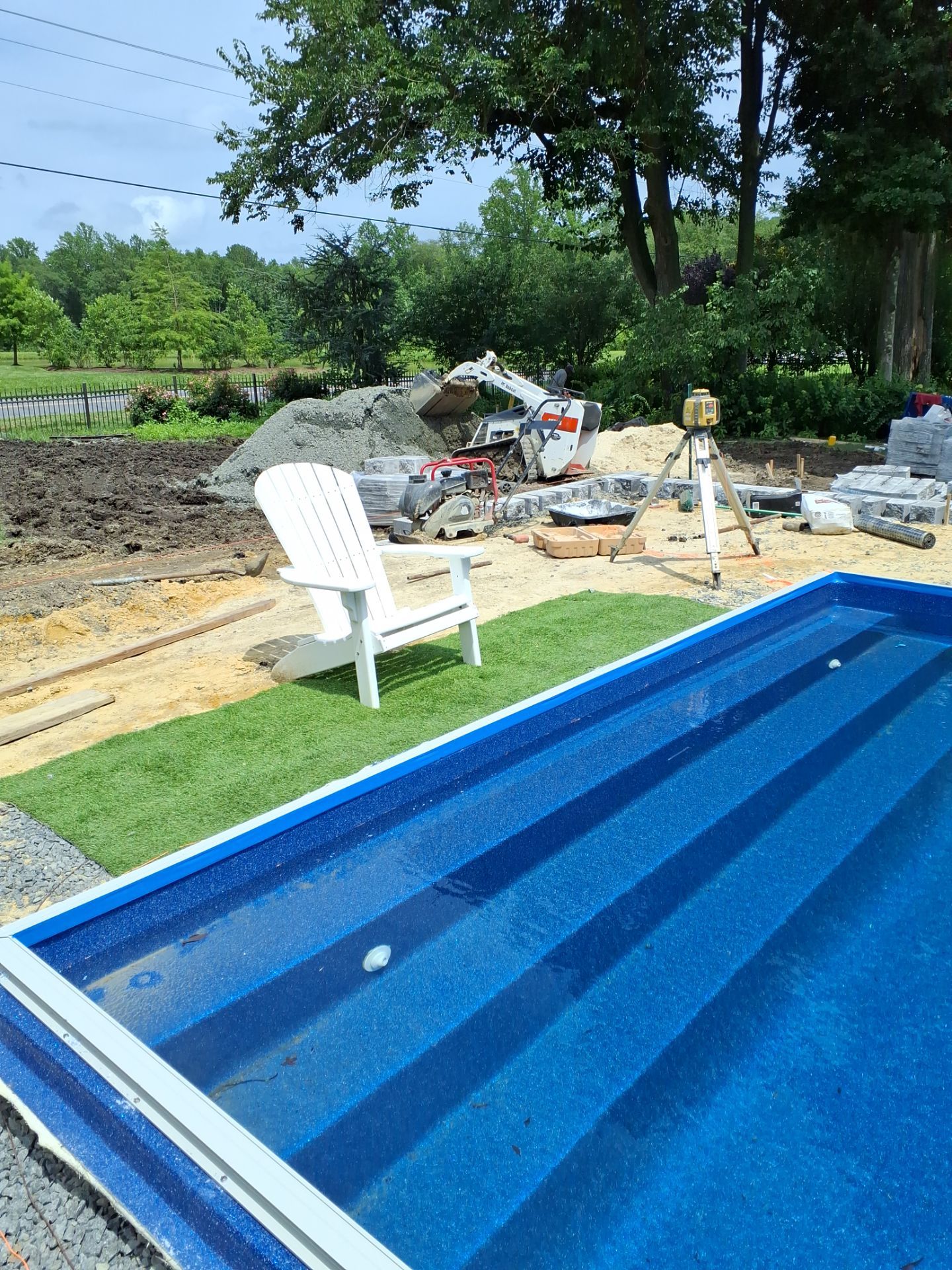 Project in Millsboro by Pools & Spas Unlimited of Milford 