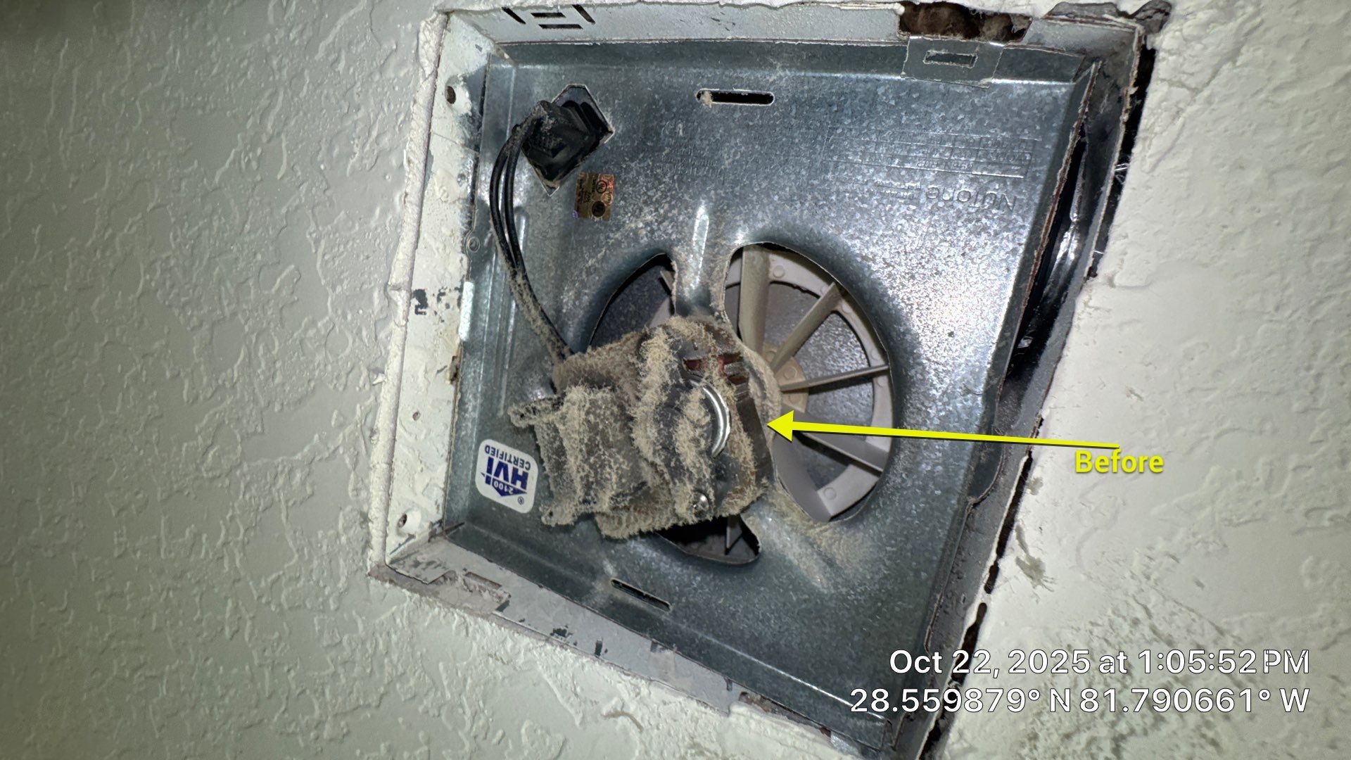 Air Duct, Dryer Vent, Bathroom Exhaust Cleaning in Groveland by Hygienic Air, Inc