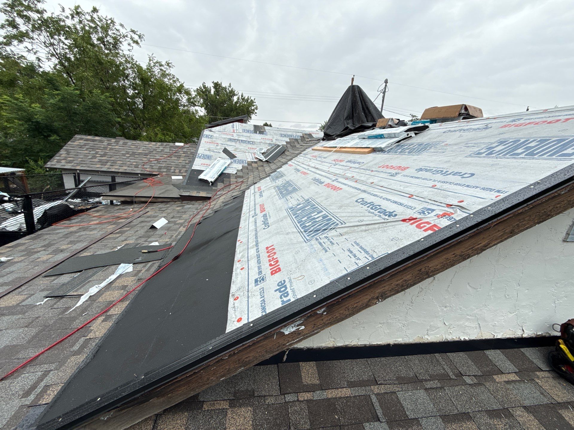 Residential Roof Replacement and Eave Repair in Boise, Idaho by Olive Roofing