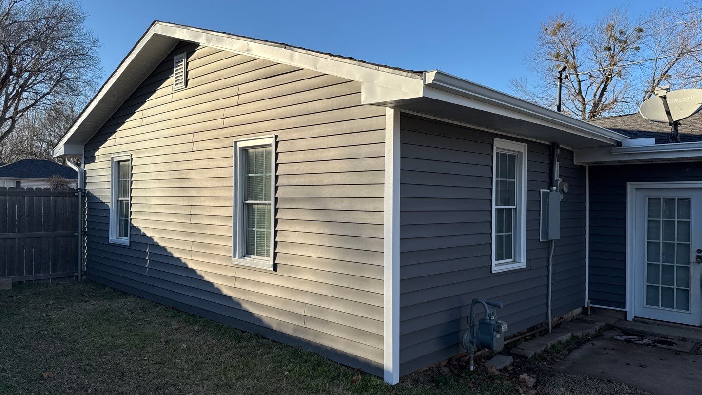 siding replacement & gutter installation & soffit repair & fascia repair in Washington by McCann's Roofing and Construction