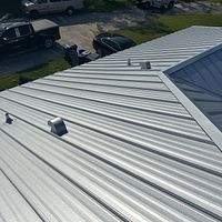 24ga 1.5" Mechanical Seam Mill Finish by Total Roofing System The Metal Roof Experts