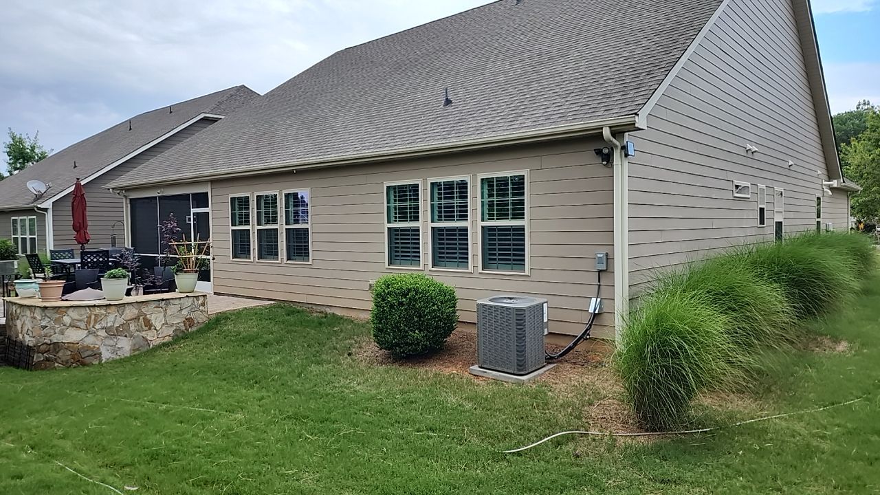 House Wash using cleaner by Power Wash Masters LLC