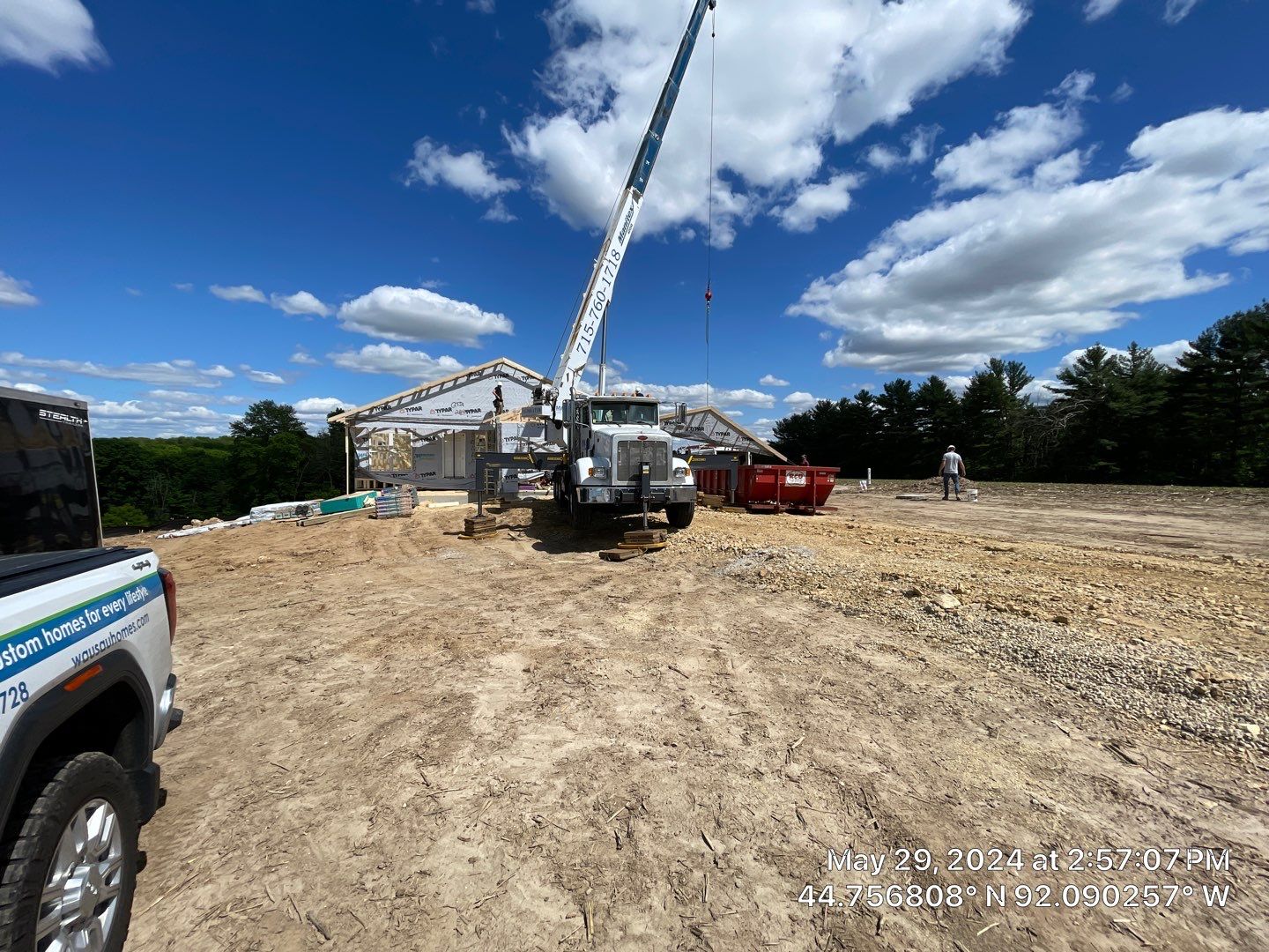 Elmwood, WI Build by Bauer Estates LLC