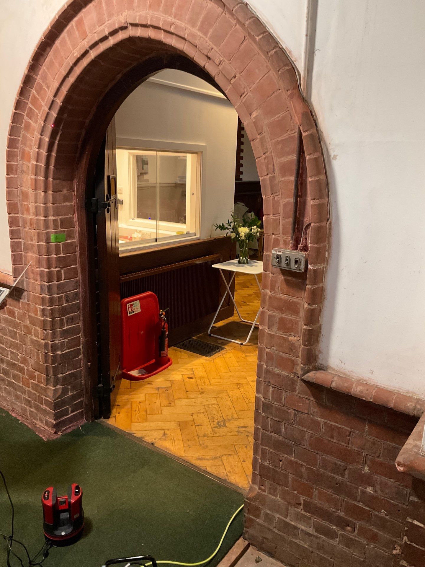 Case Study - Frameless Glass Church Entrance in Wandsworth, London 6 Overview of Church Glass Doors
