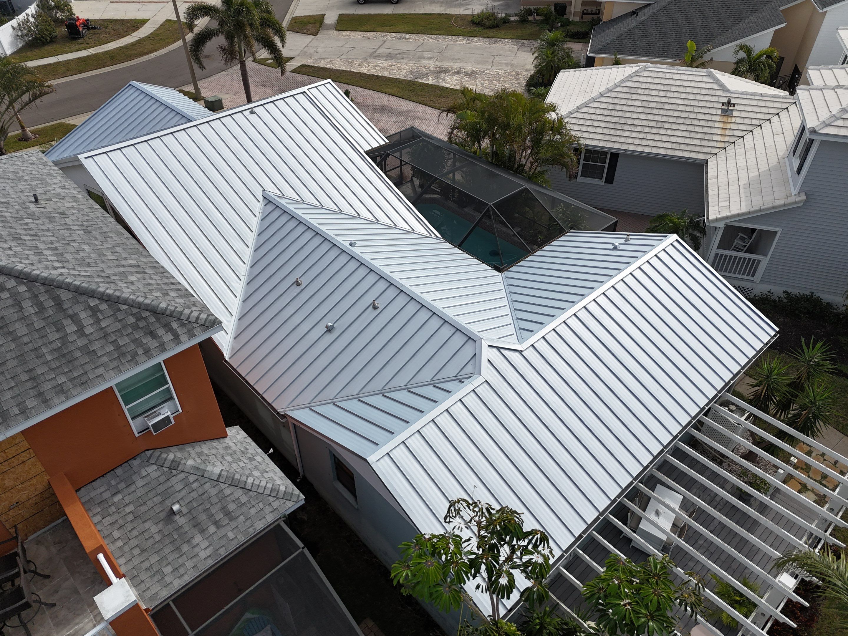 Roof Replacement in Apollo Beach FL. by Steadfast Roofing 