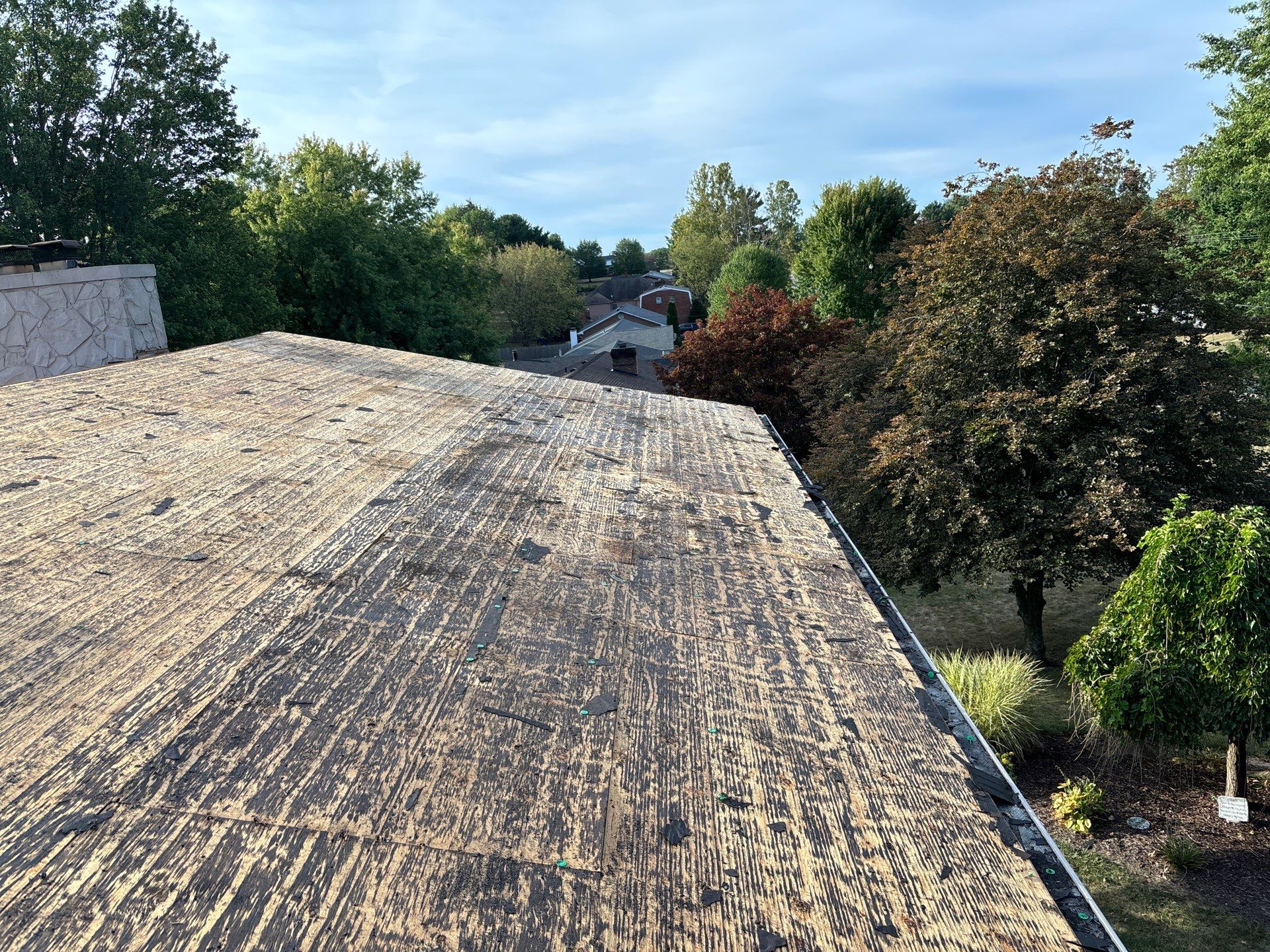 Residential Roofing Installation using Timberline HDZ Shingles - Weathered Wood by RoofX 