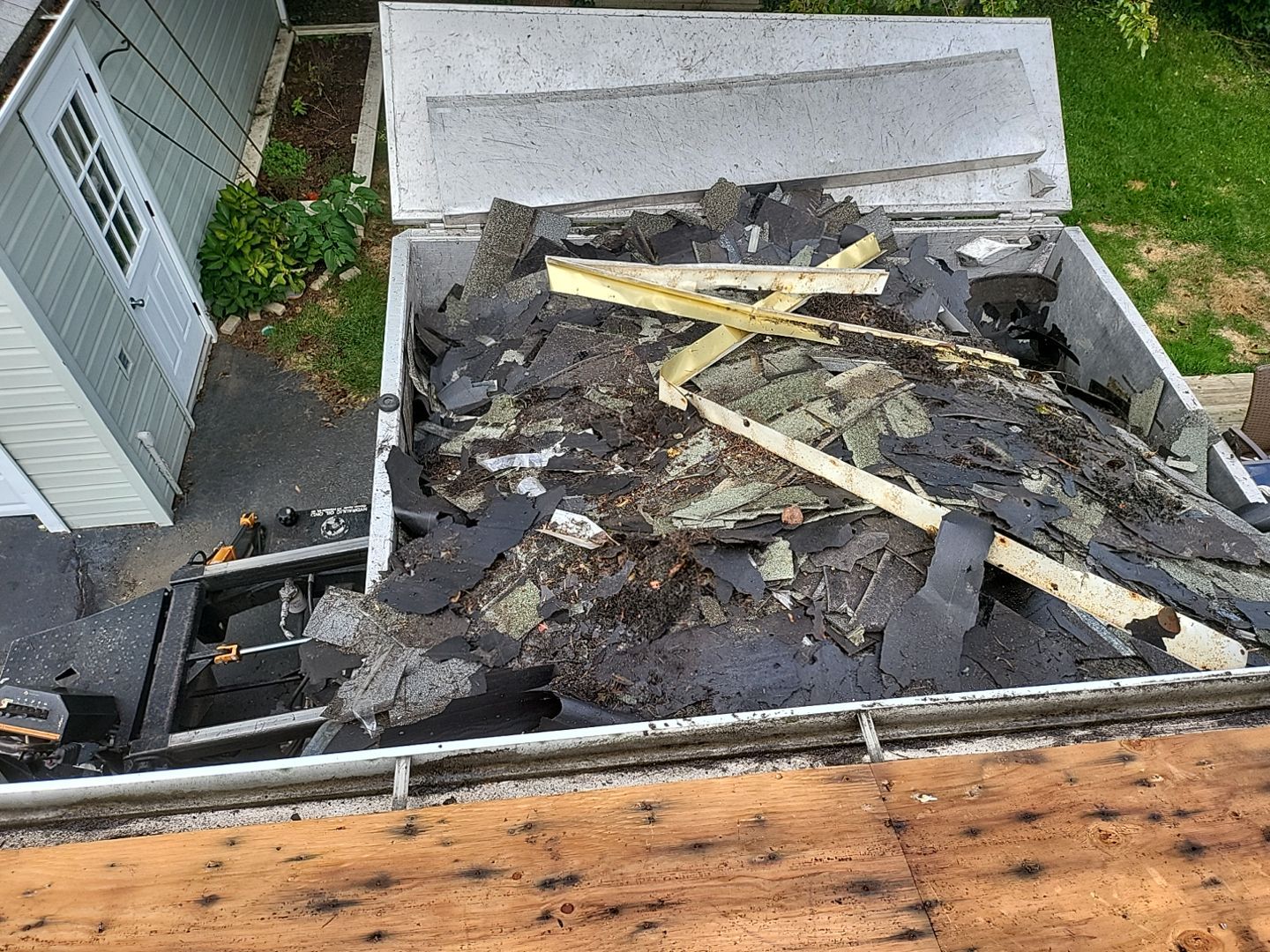 Residential Roofing Installation using Owens Corning TruDefinition Sierra Gray by A Plus Exterior