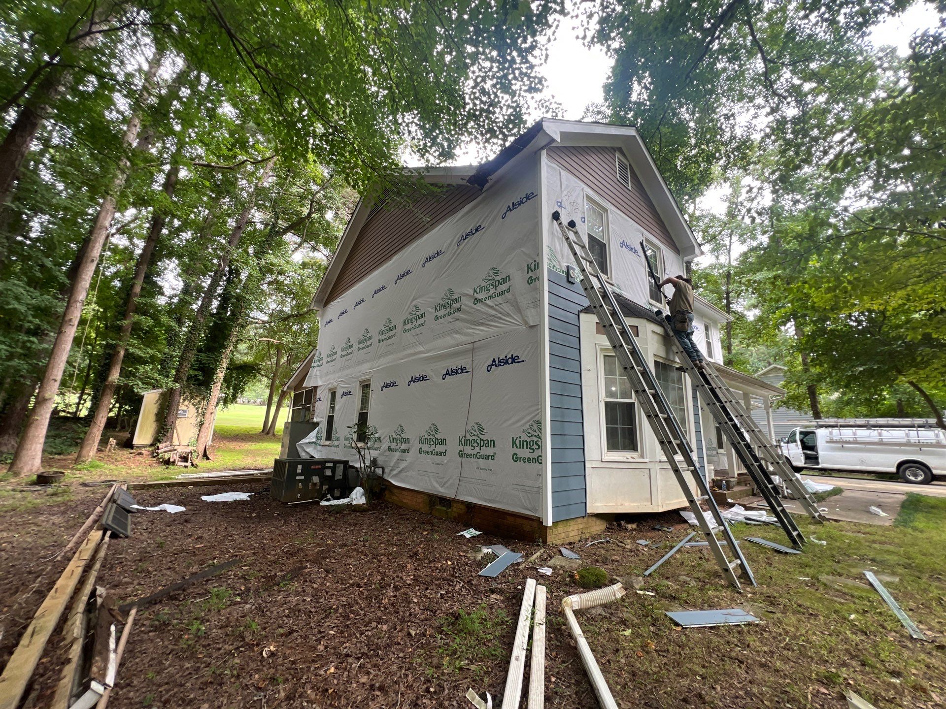 Full Siding Replacement and Rot Repair in Durham by The Remodeling Company