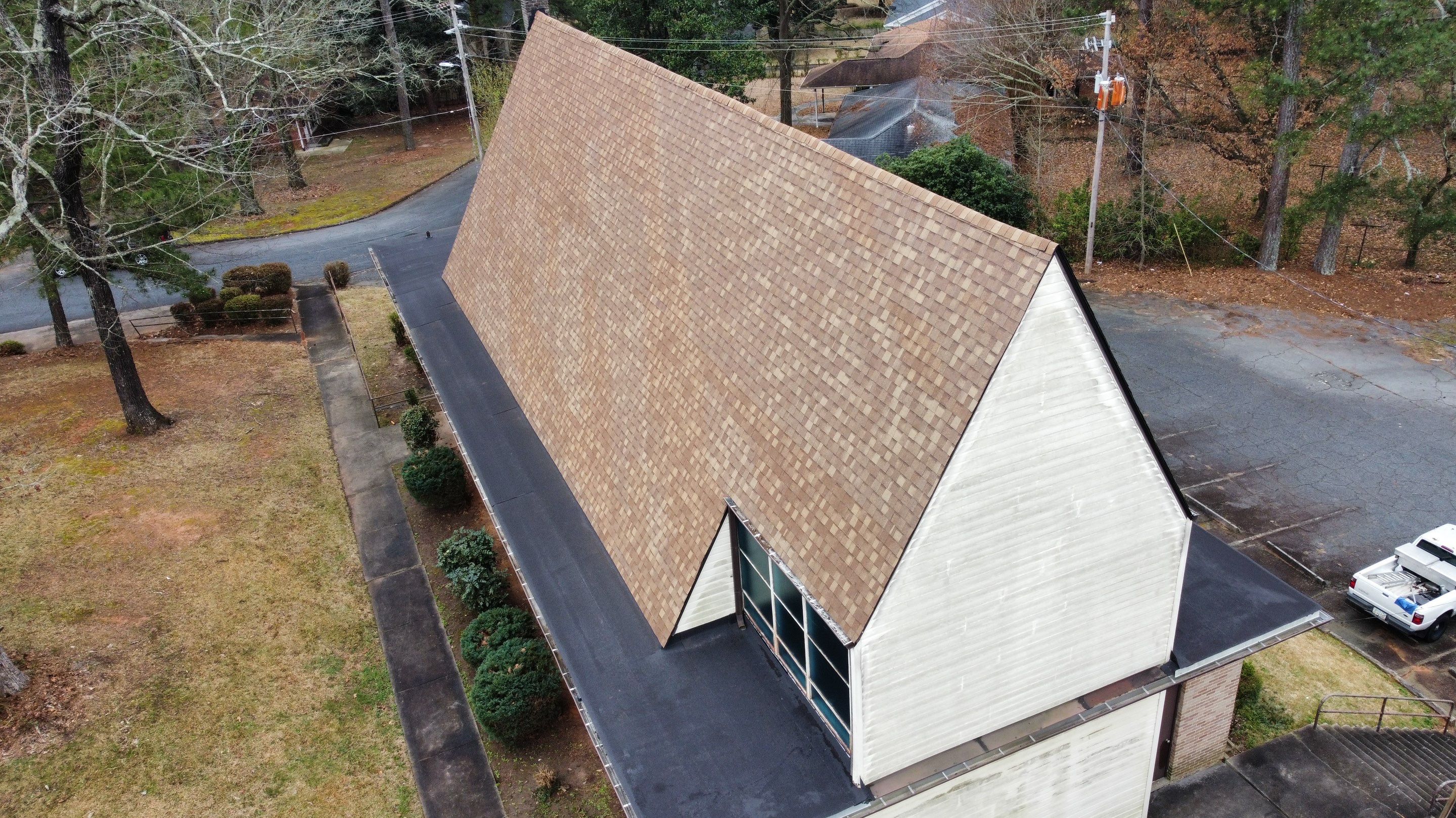  roof replacement using OC trudef duration roofing system by Nailed It Roofing & Remodeling LLC