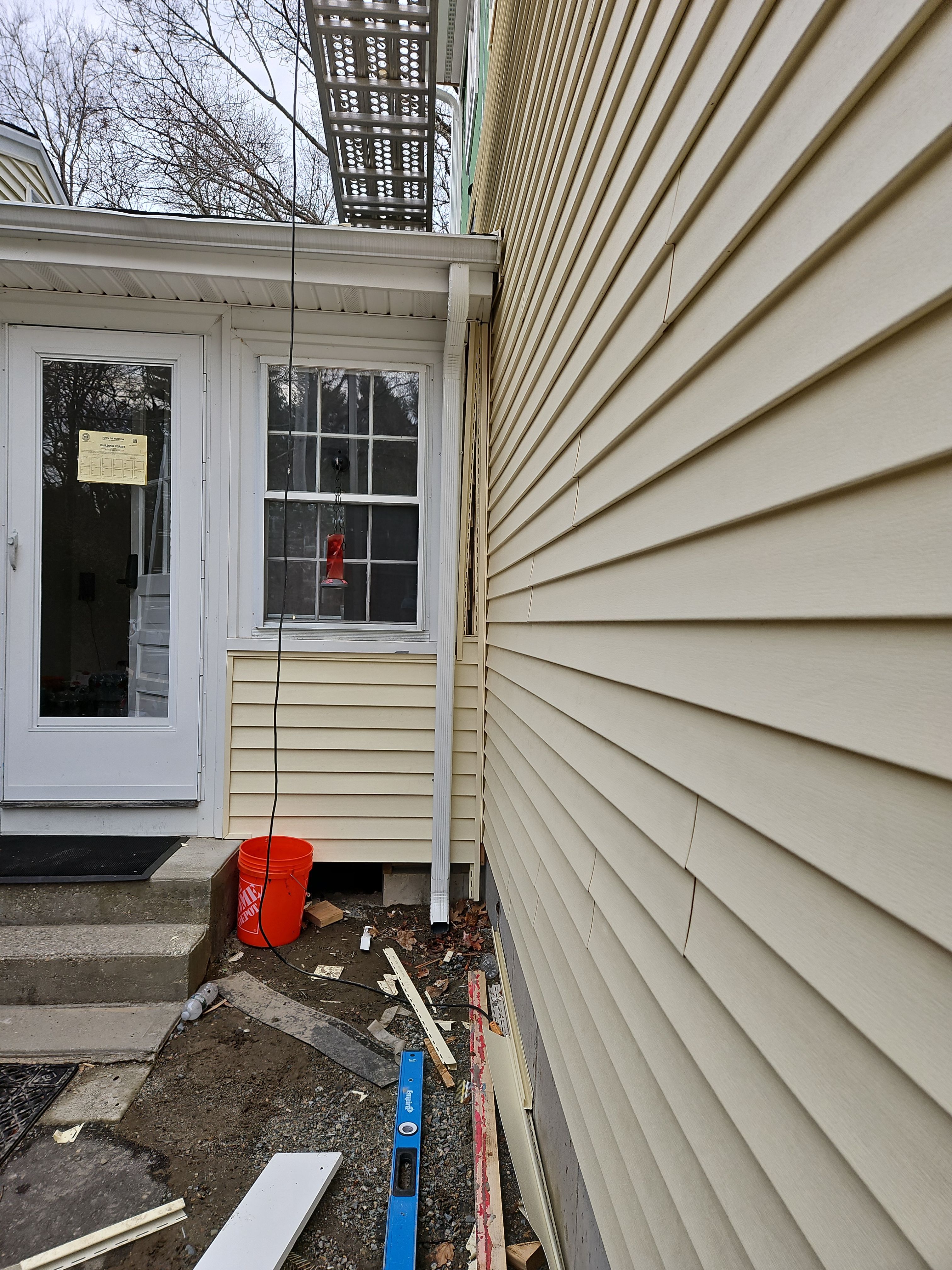 Gutter Installation using 5" K-Style Aluminum Gutter in Norton, Ma by Gutter Pro Enterprises
