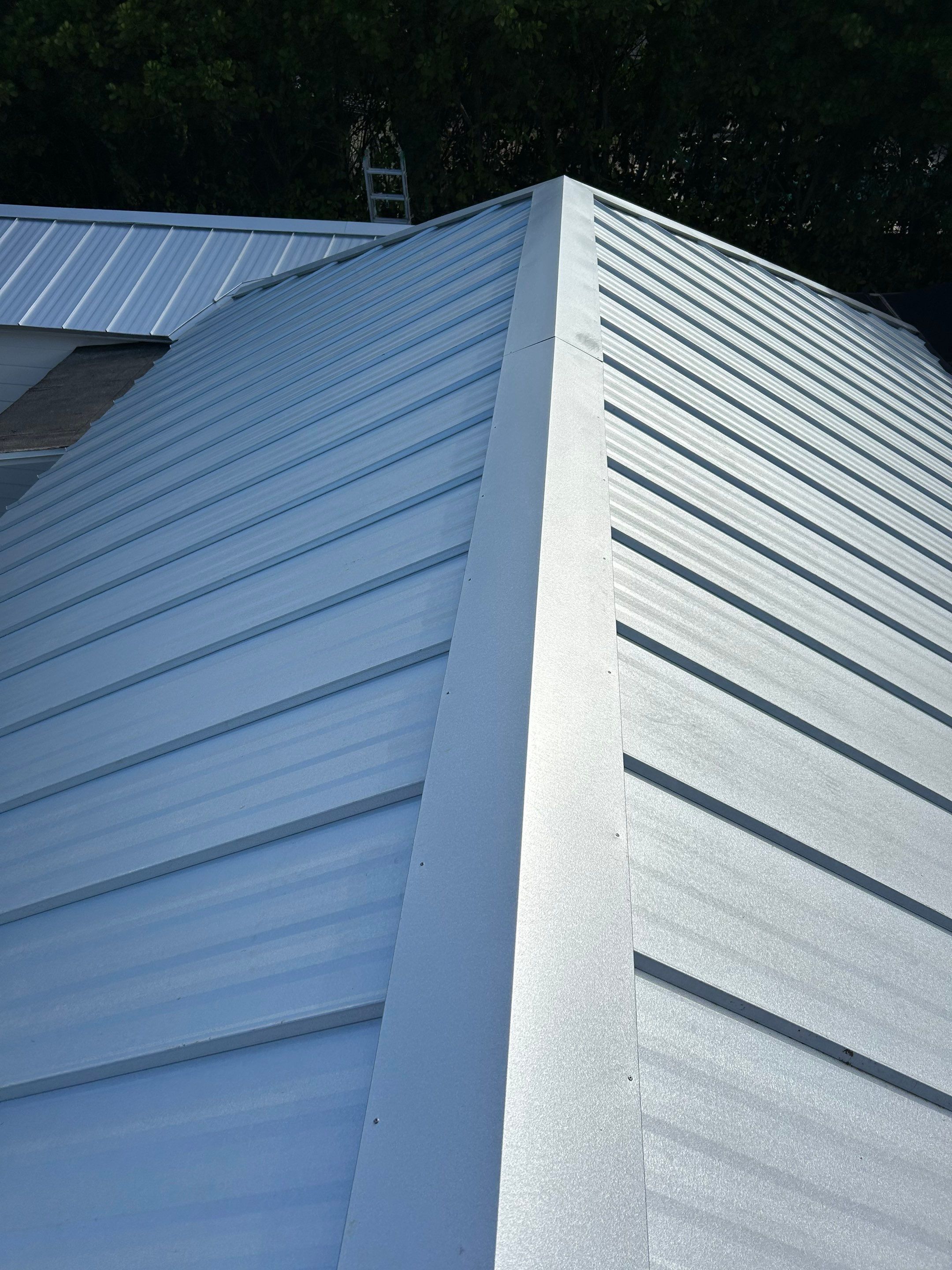 24ga 1" Nail-Strip Mill Finish by Total Roofing System The Metal Roof Experts