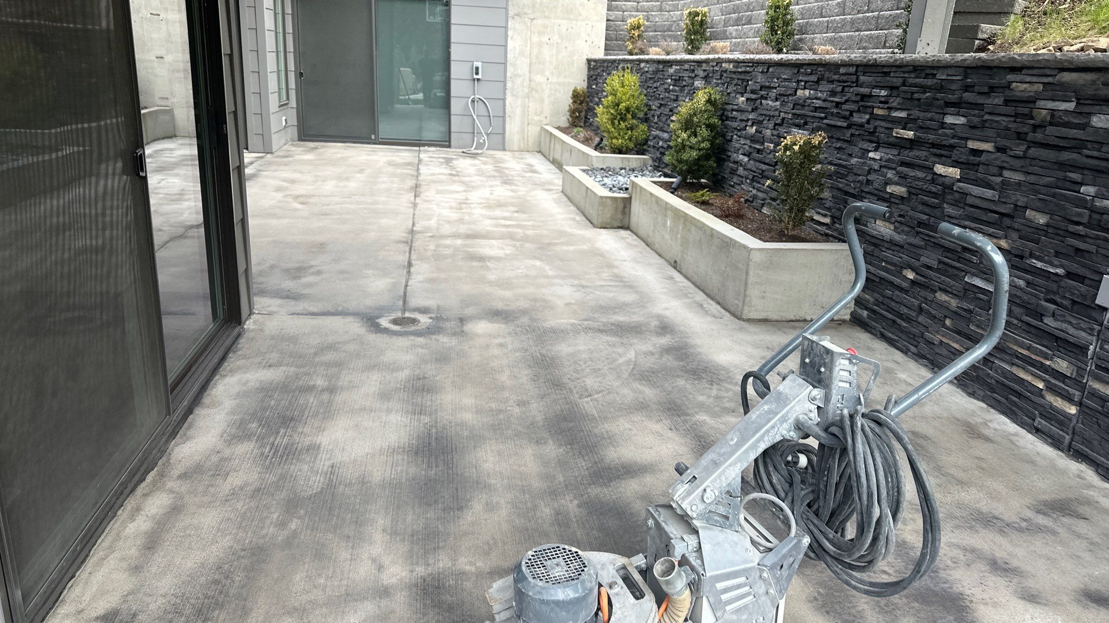 Patio Transformation using Greystone 1/8" by Croc Coatings, LLC