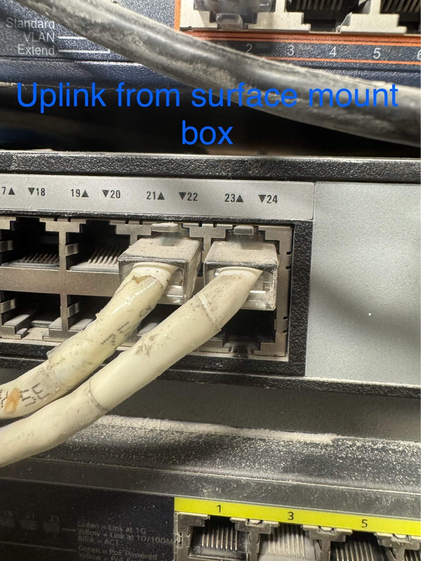 Cat6 CMR Structured Cabling Relocation & Expansion – Long Beach, CA by Ring and Ping Inc.