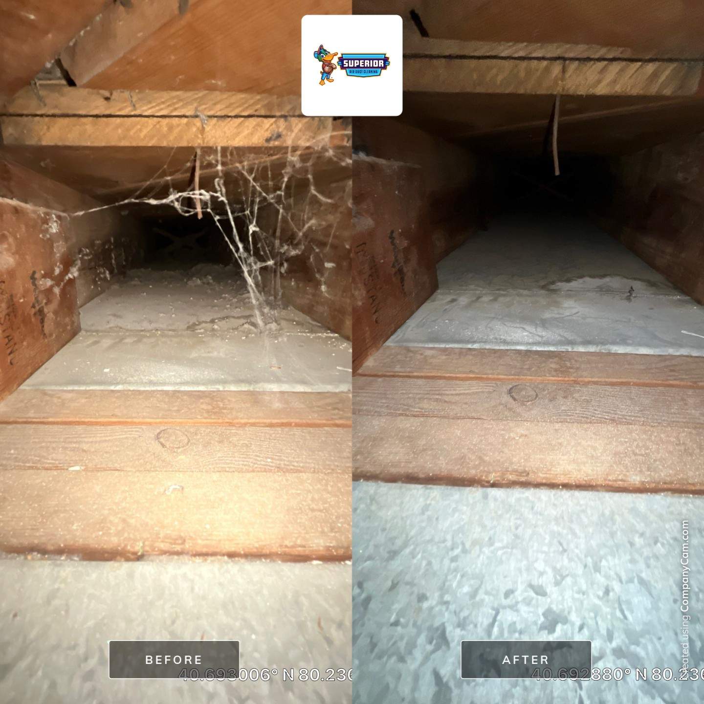 Air Duct Cleaning With a Vacuum Truck in Freedom, PA by Superior Air Duct Cleaning