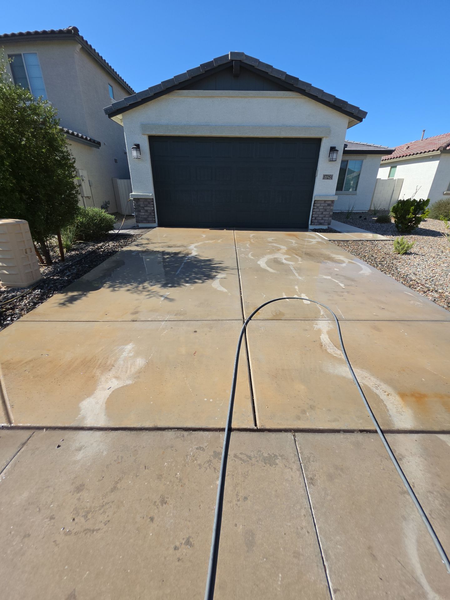 Driveway Oil Stain & Rust Removal | Surprise, AZ 85388 by Patriot Power Washing & Sanitation