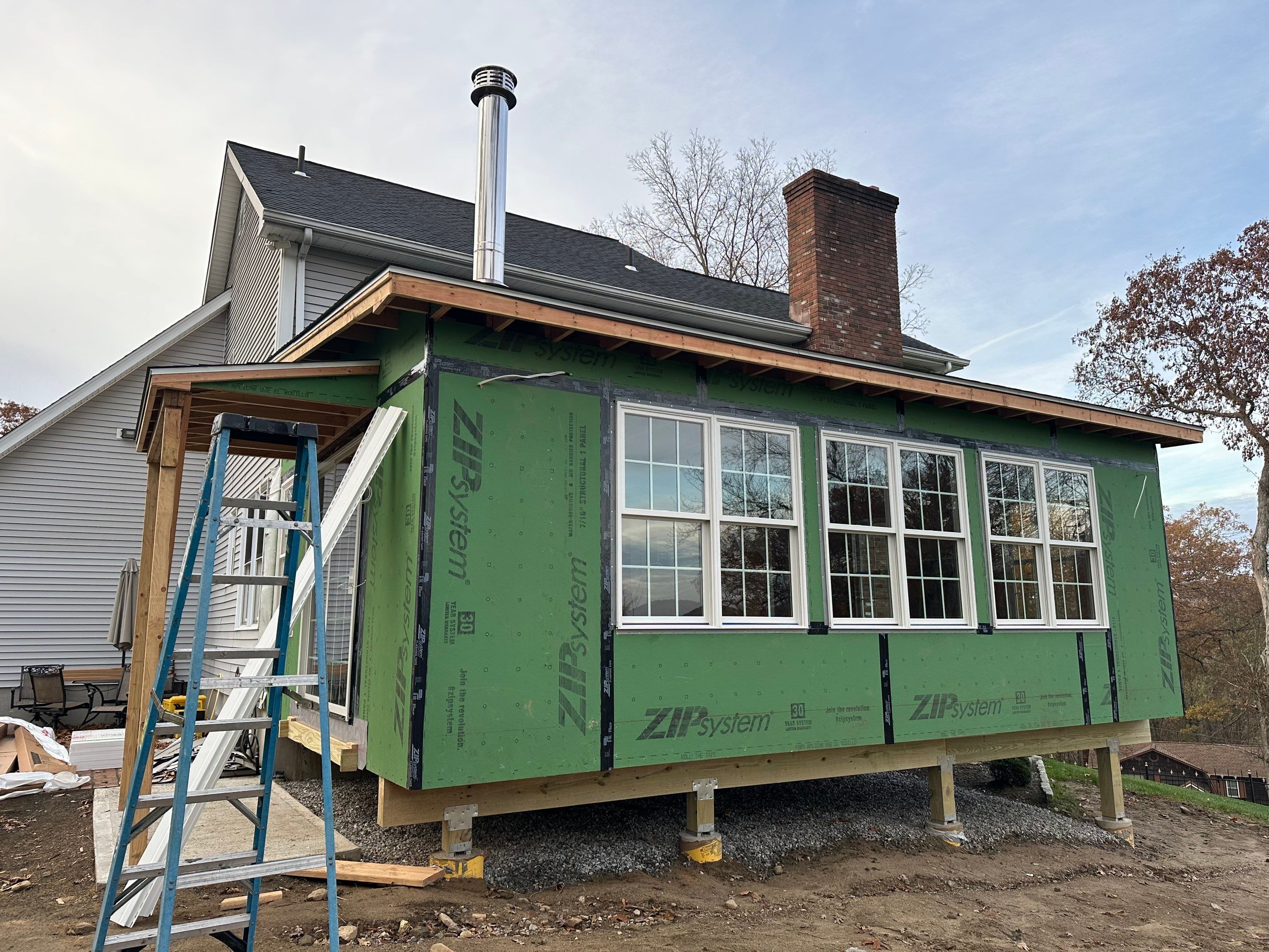 Siding Installation using certainteed monogram 4" double 4 by A Plus Exterior