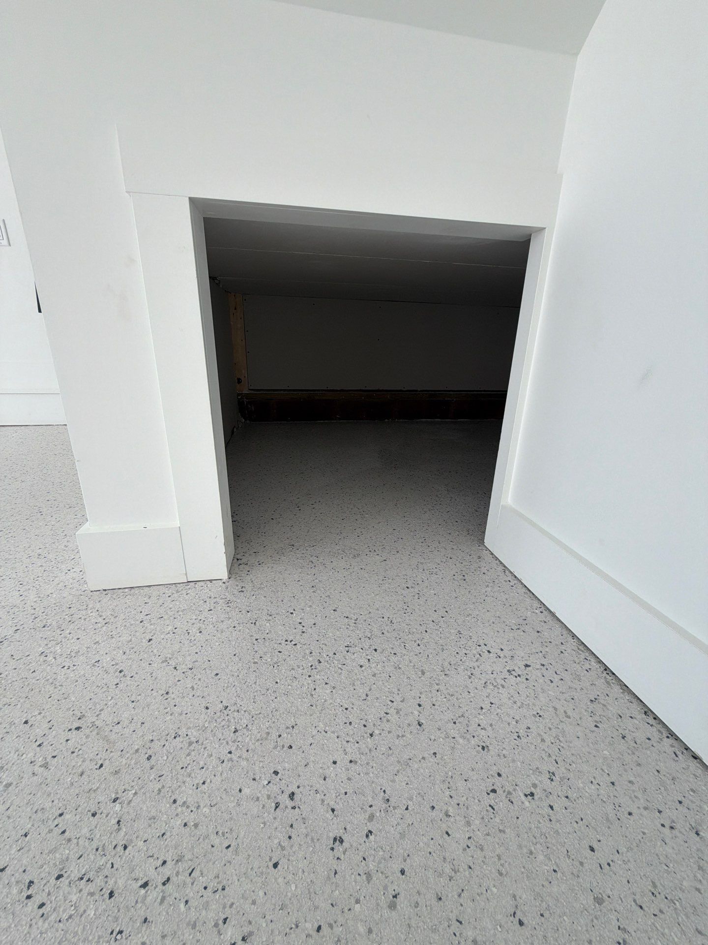 Custom Epoxy Flake Floor Coating for Spring Lake Garage by Gordon Painting