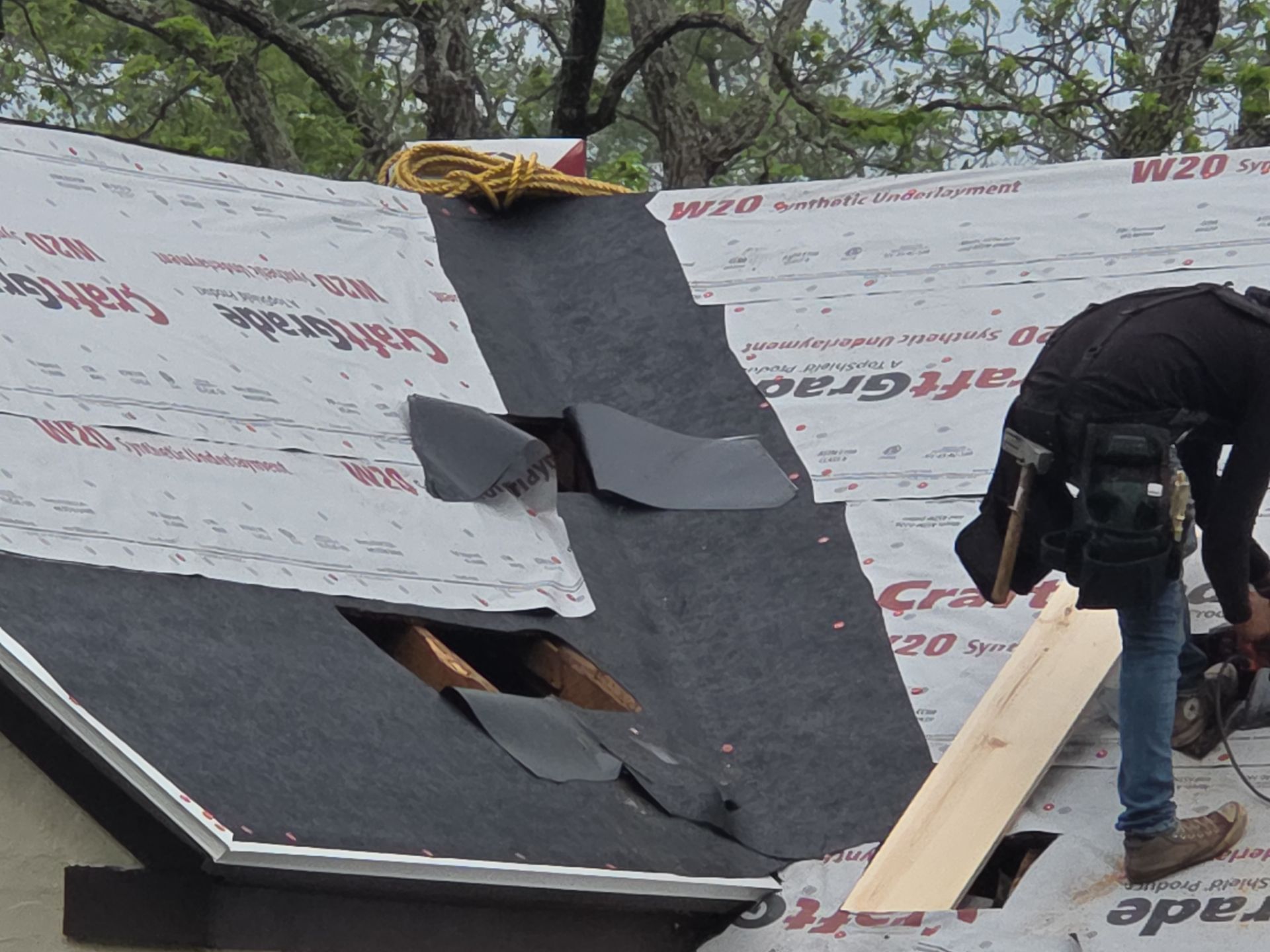 Residential Roofing Installation using Platinum Shield Roofing System from Mr. Roofer by Mr. Roofer