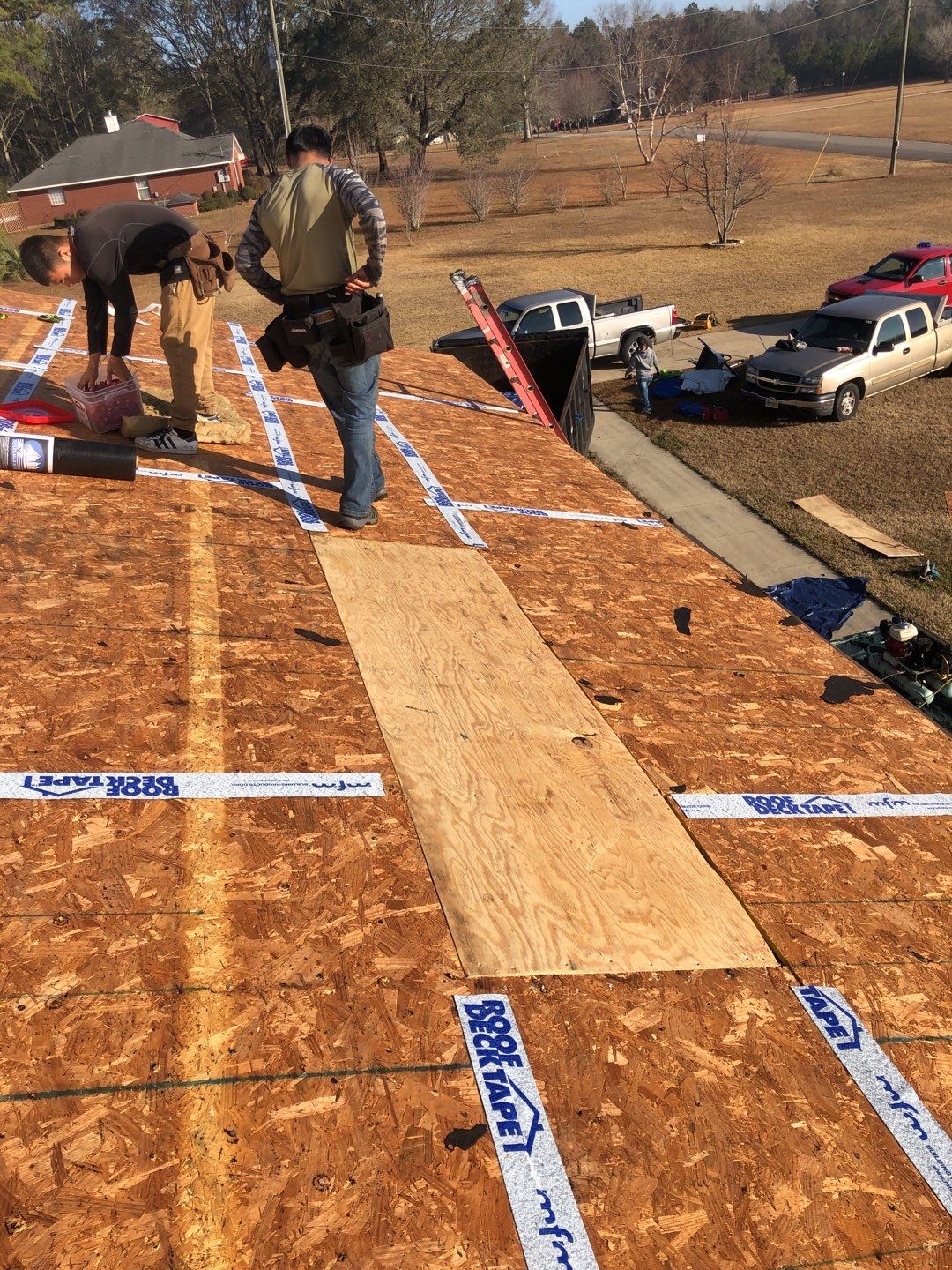Residential Roofing Installation using Roof Replacement by American Roofing & Construction LLC