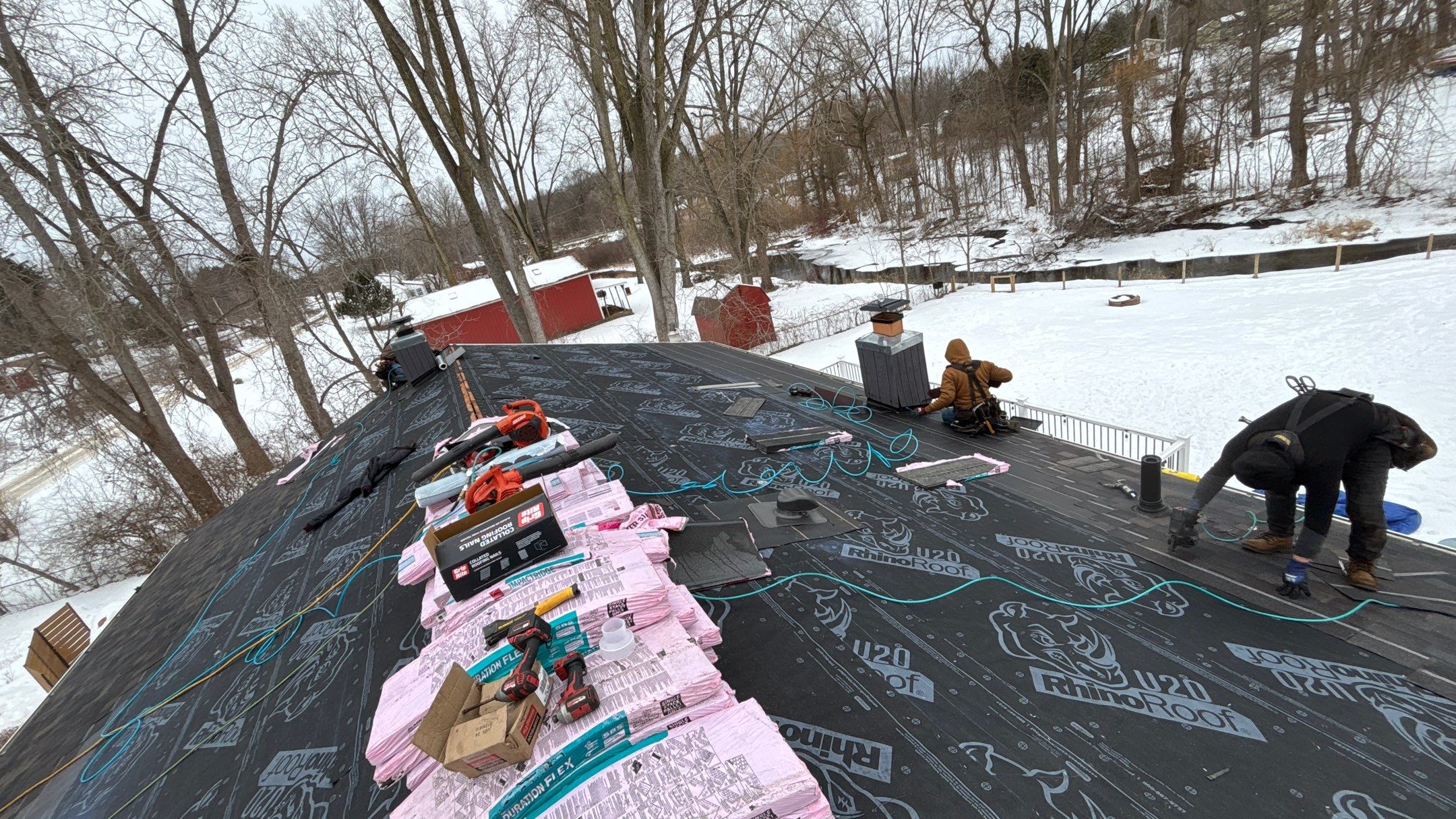 Roof Replacement using Owens Corning Duration Shingle by 180 Contractors