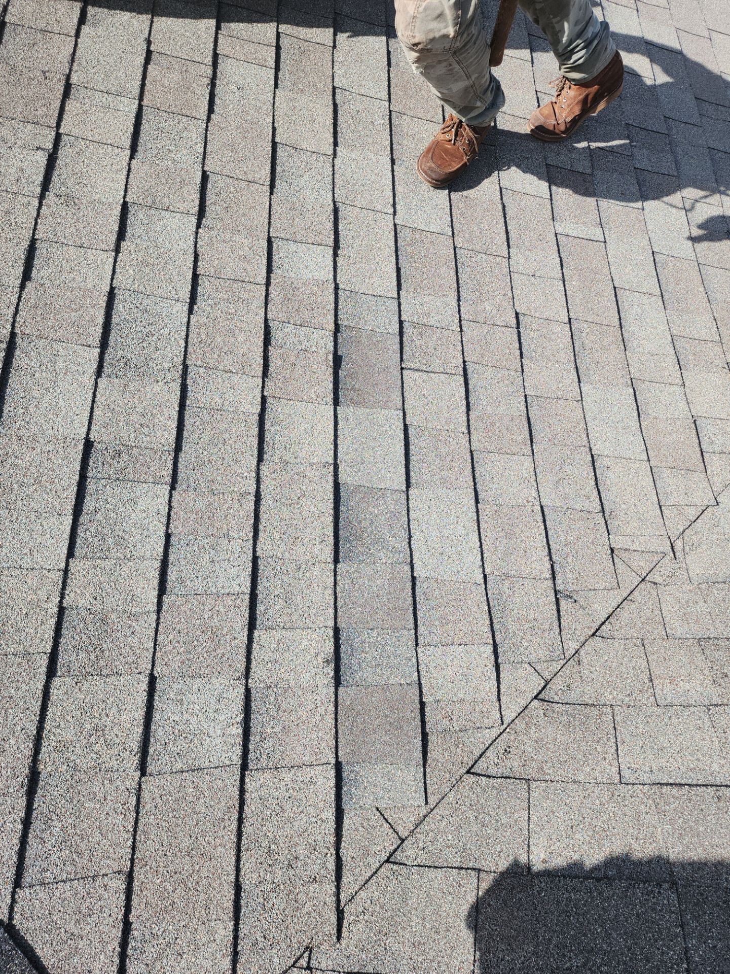 Hail Damage using Owen's Corning Duration (Lifetime) Shingles by Roof Repair Company