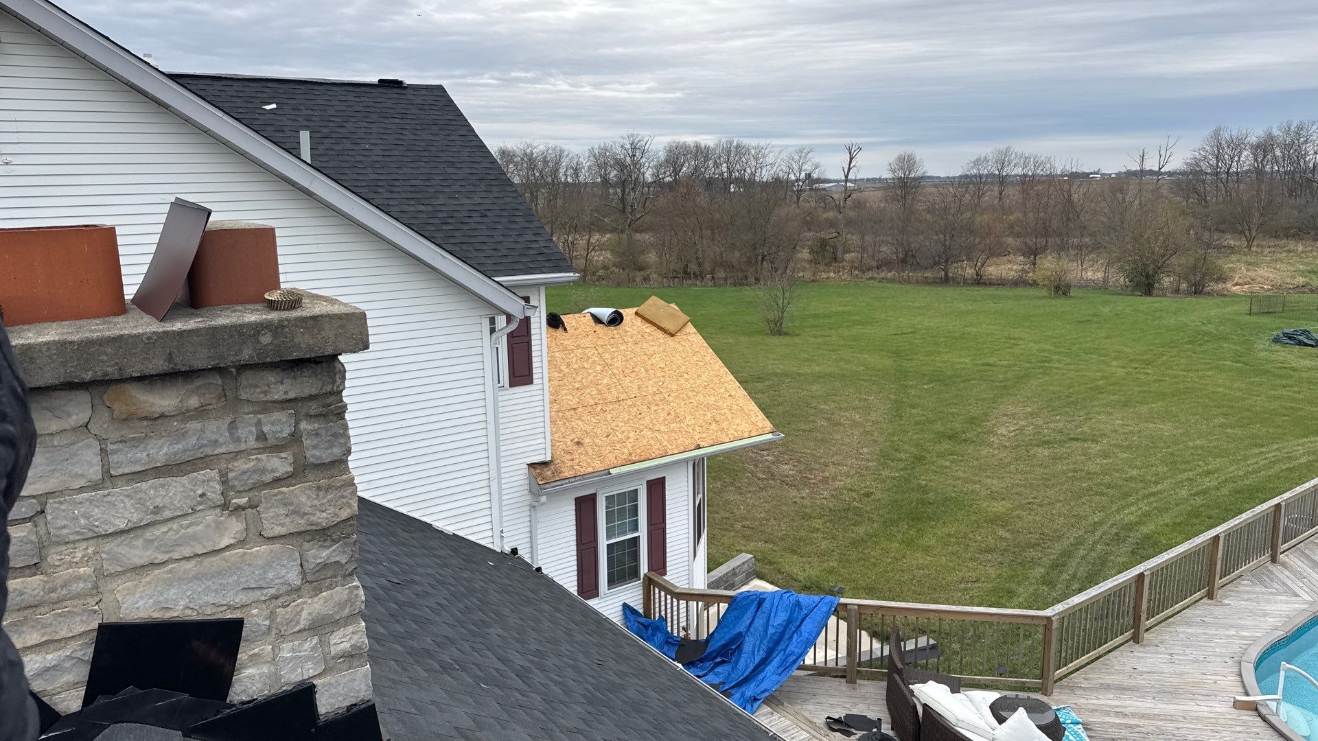 Residential Roofing Installation using Timberline HDZ Shingles - Charcoal by RoofX 
