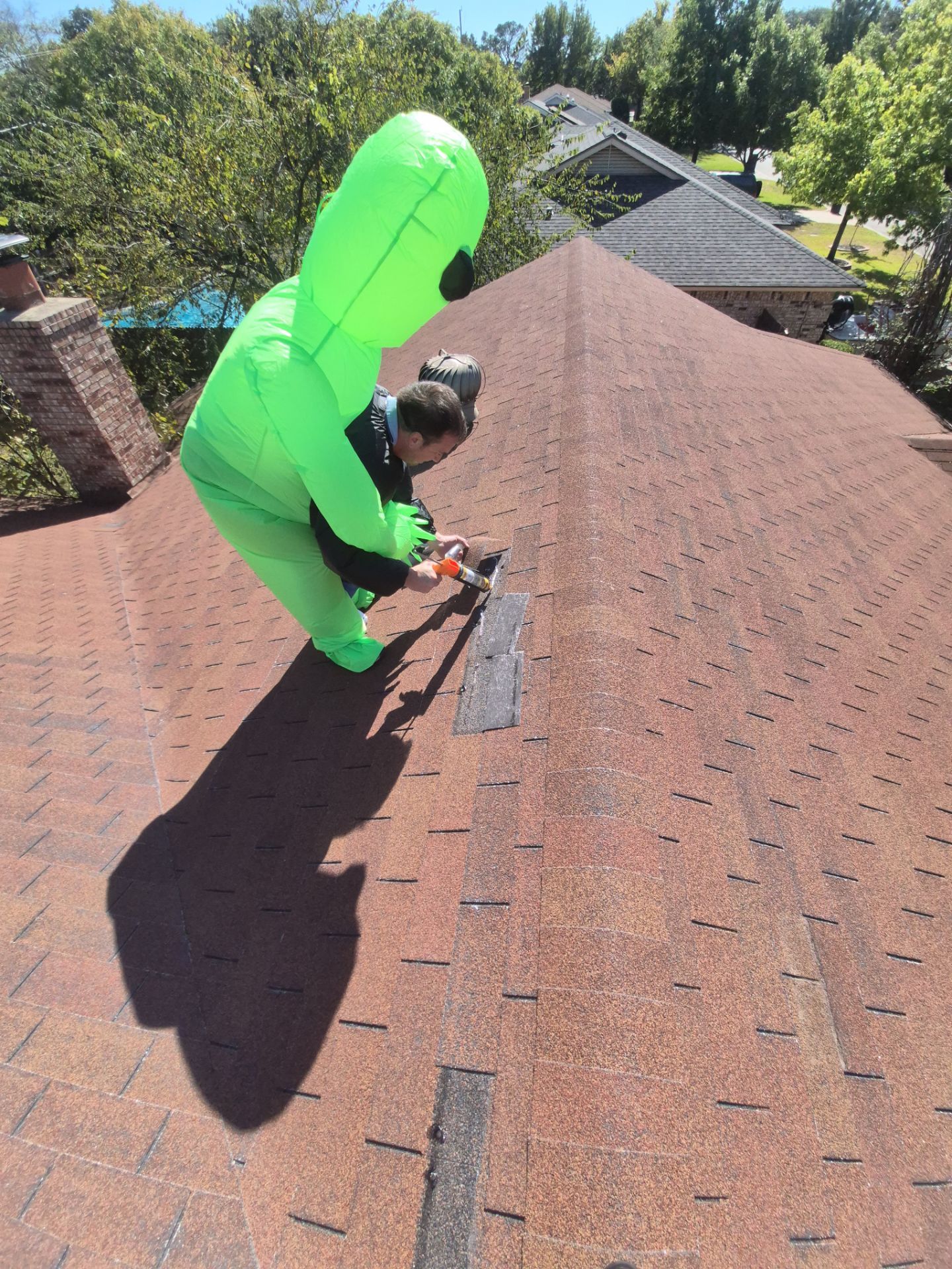 Residential Tarp Repair by Becker Roofing and Exteriors