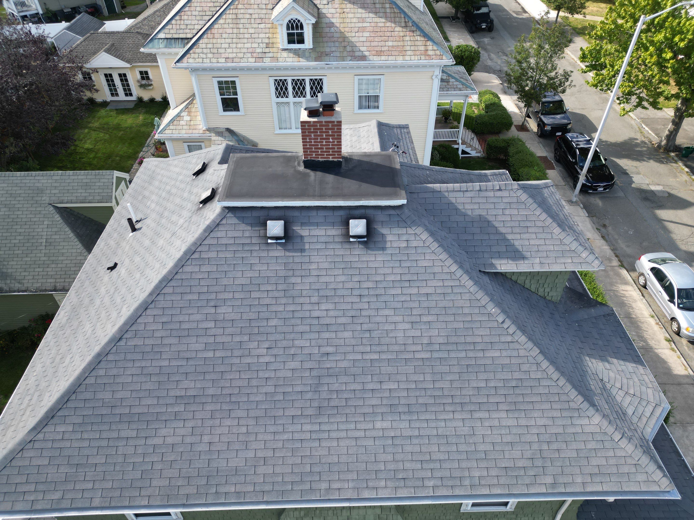 Full Asphalt Shingle Roof Replacement & EPDM Roof Inspection by Mighty Dog Roofing of Greater Middlesex County