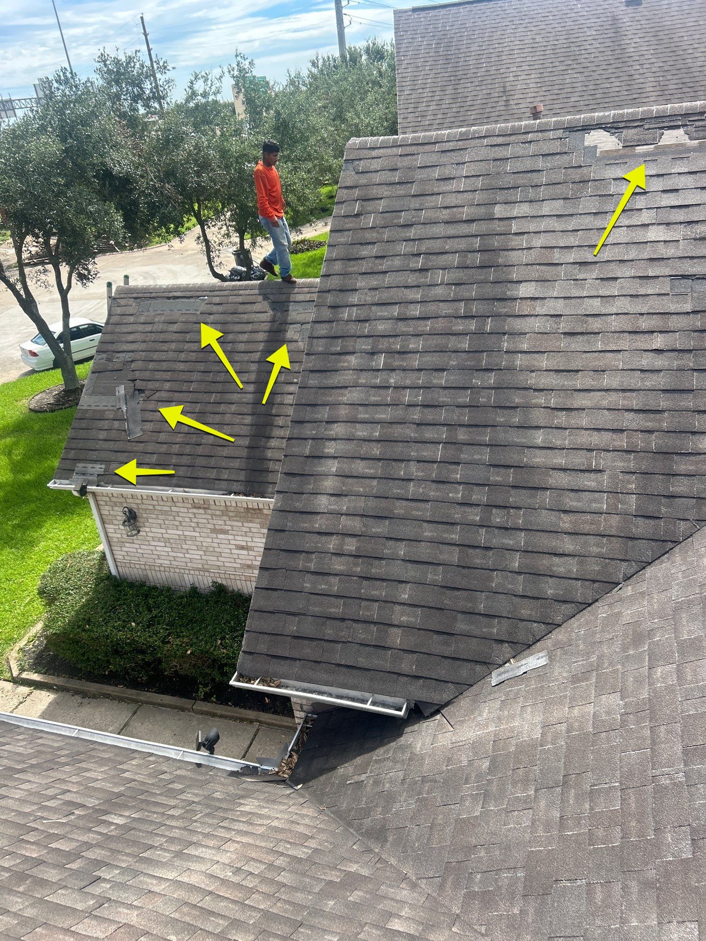 Residential Roofing Repair using Owen's Corning Duration (Lifetime) Shingles by Roof Repair Company