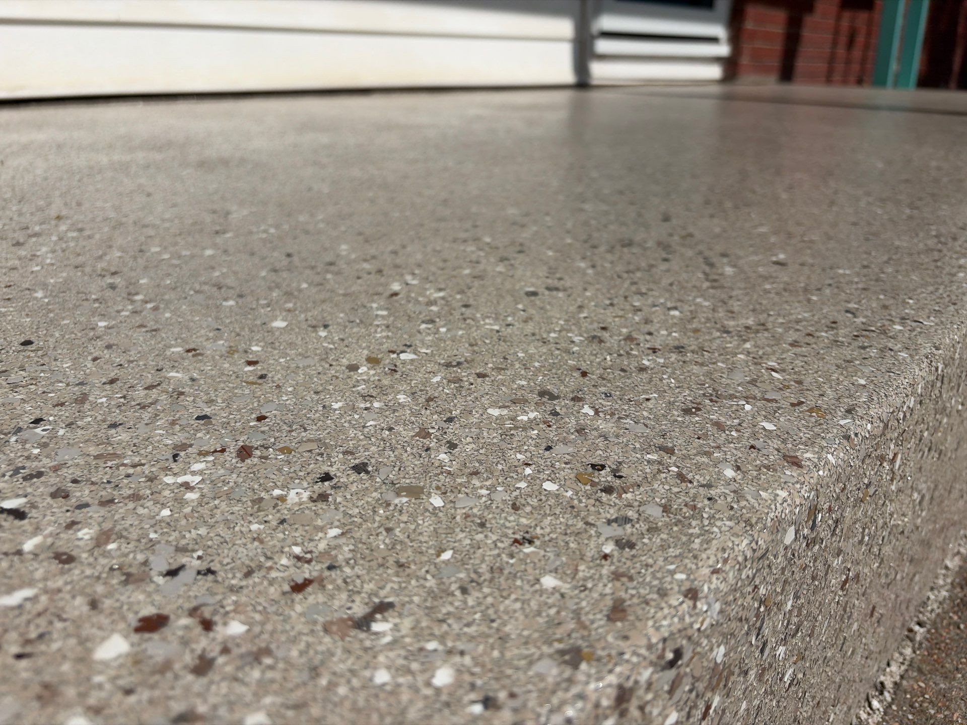 Lincoln Front Porch Restoration with Hybrid Flake Coating