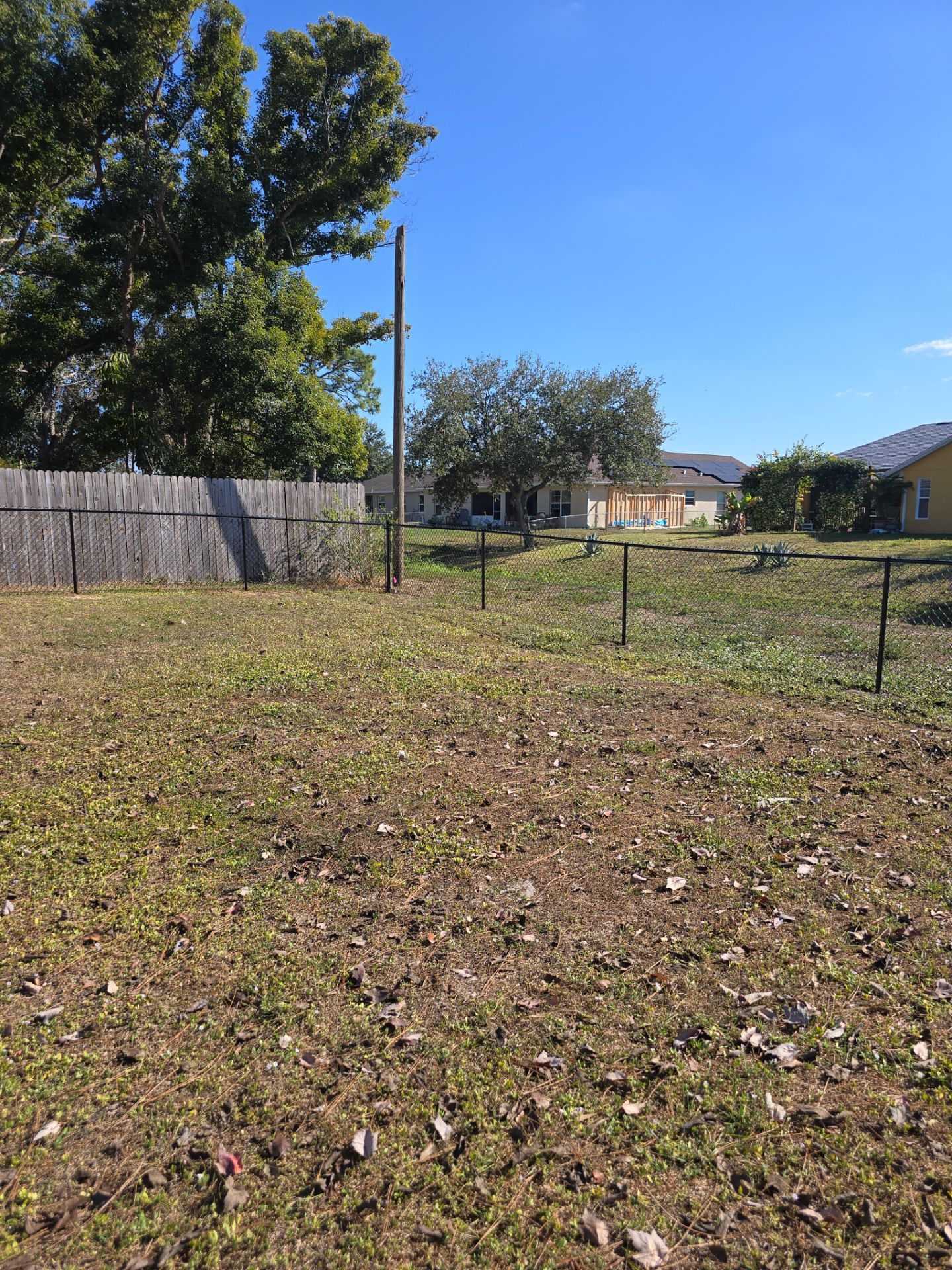 Chain Link Install in North Port by True Fence LLC