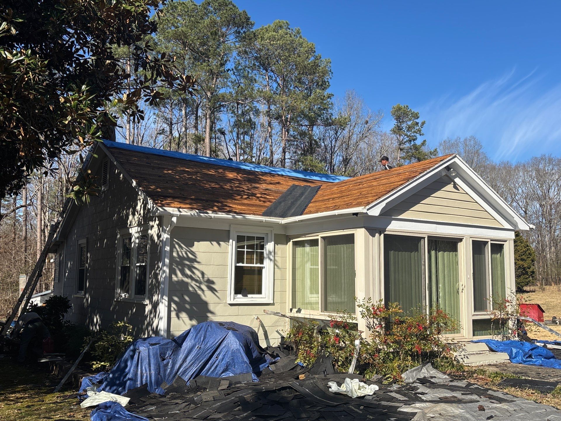 Asphalt Shingle Roof Replacement in Honea Path, South Carolina by Roofers LLC