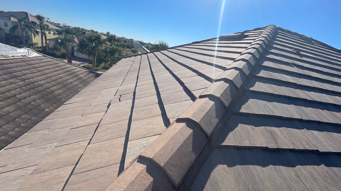 Residential Roofing Repair using Concrete Tile by Four Peaks Roofing