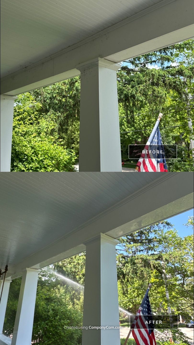 Project in Glencoe by Simmons Power & Soft Washing