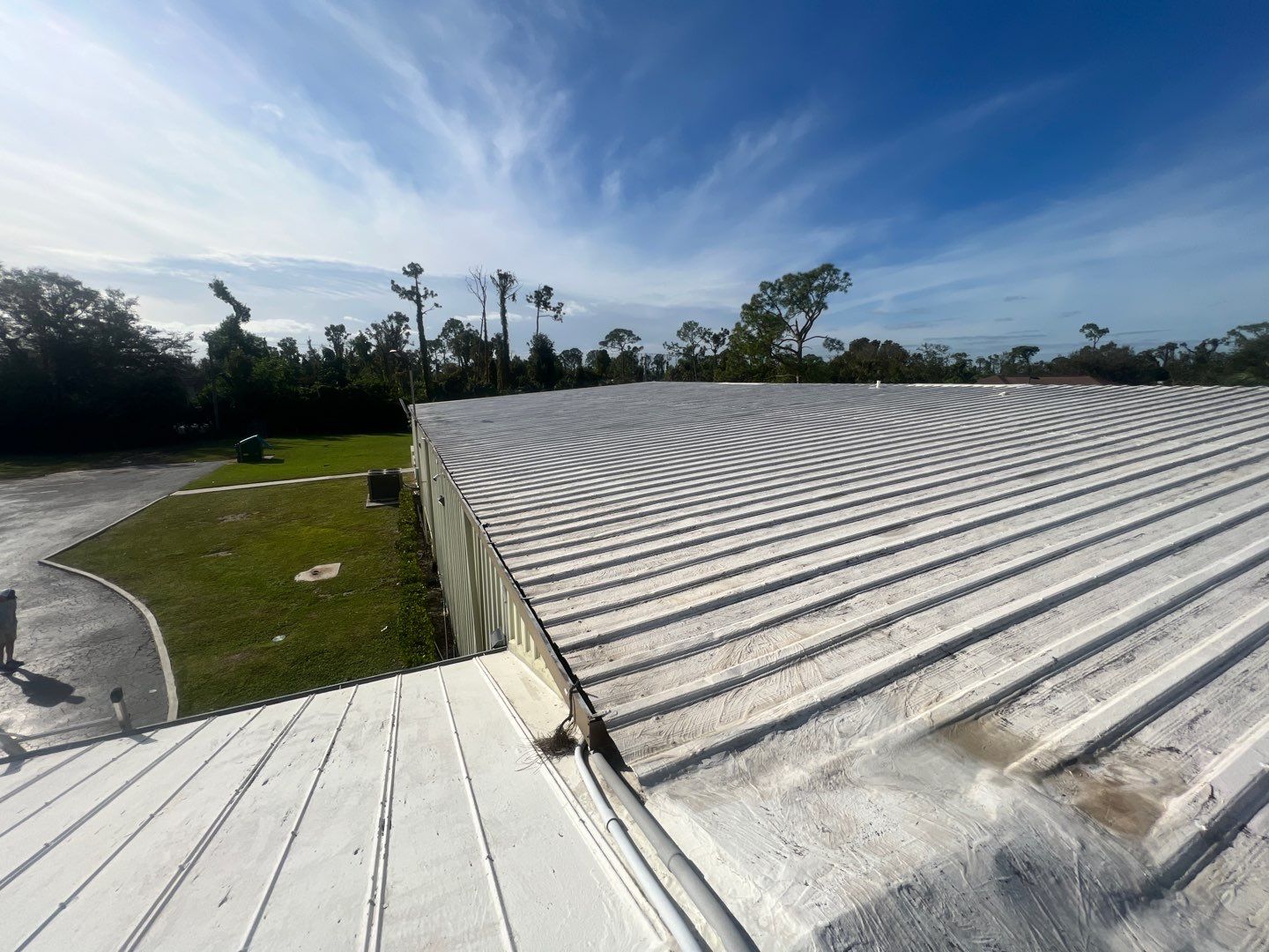 Commercial Building in Ft. Myers Roof Inspection by Four Peaks Roofing