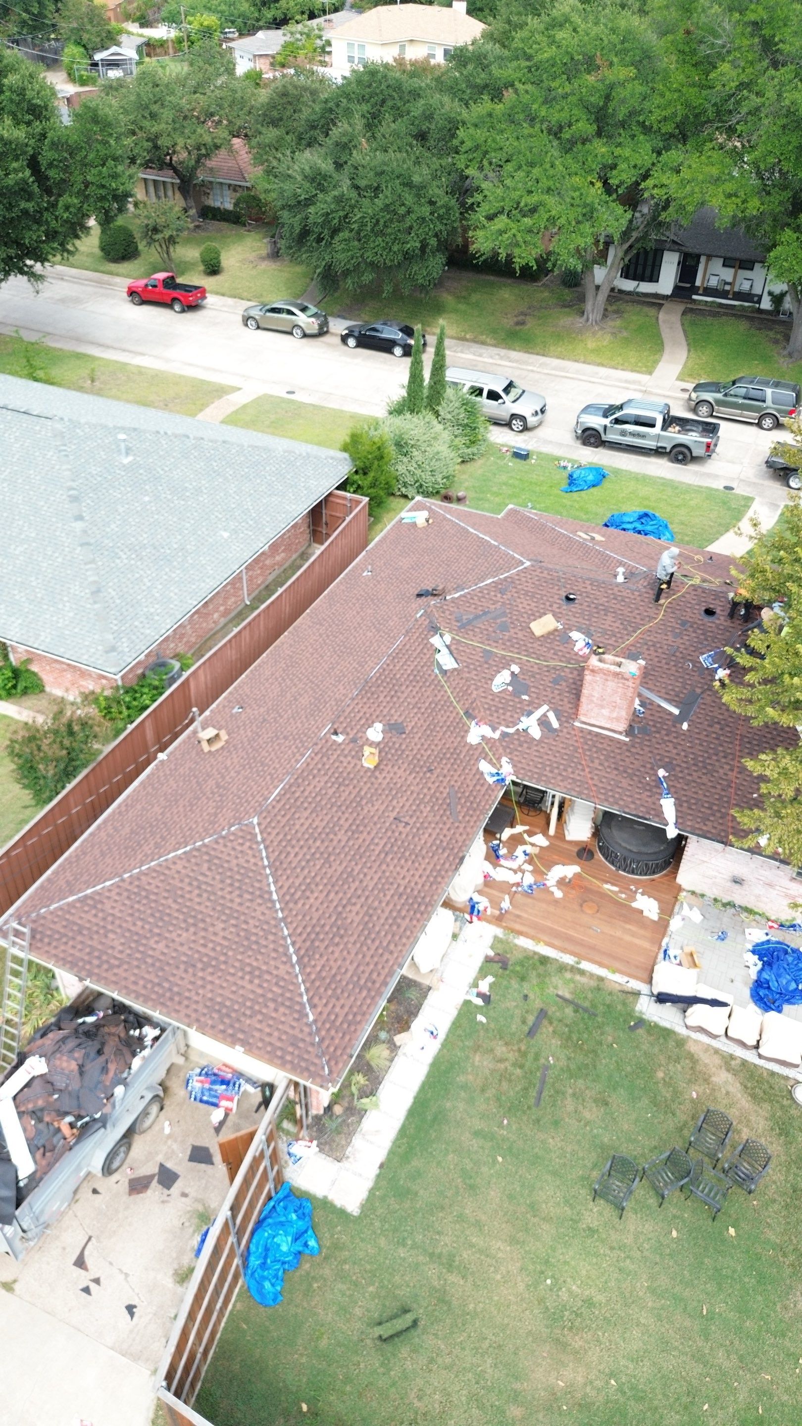 GAF Timberline HDZ - Hickory by Top Sun Roofing