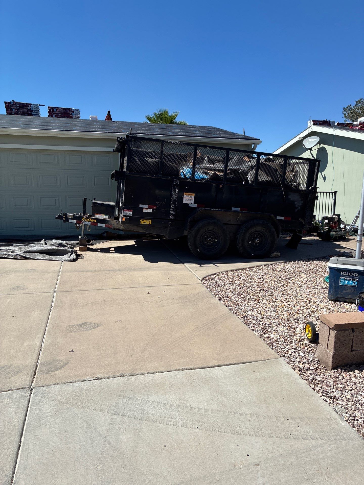 Residential Roof Install using GAF by Weather-Tite Roofing