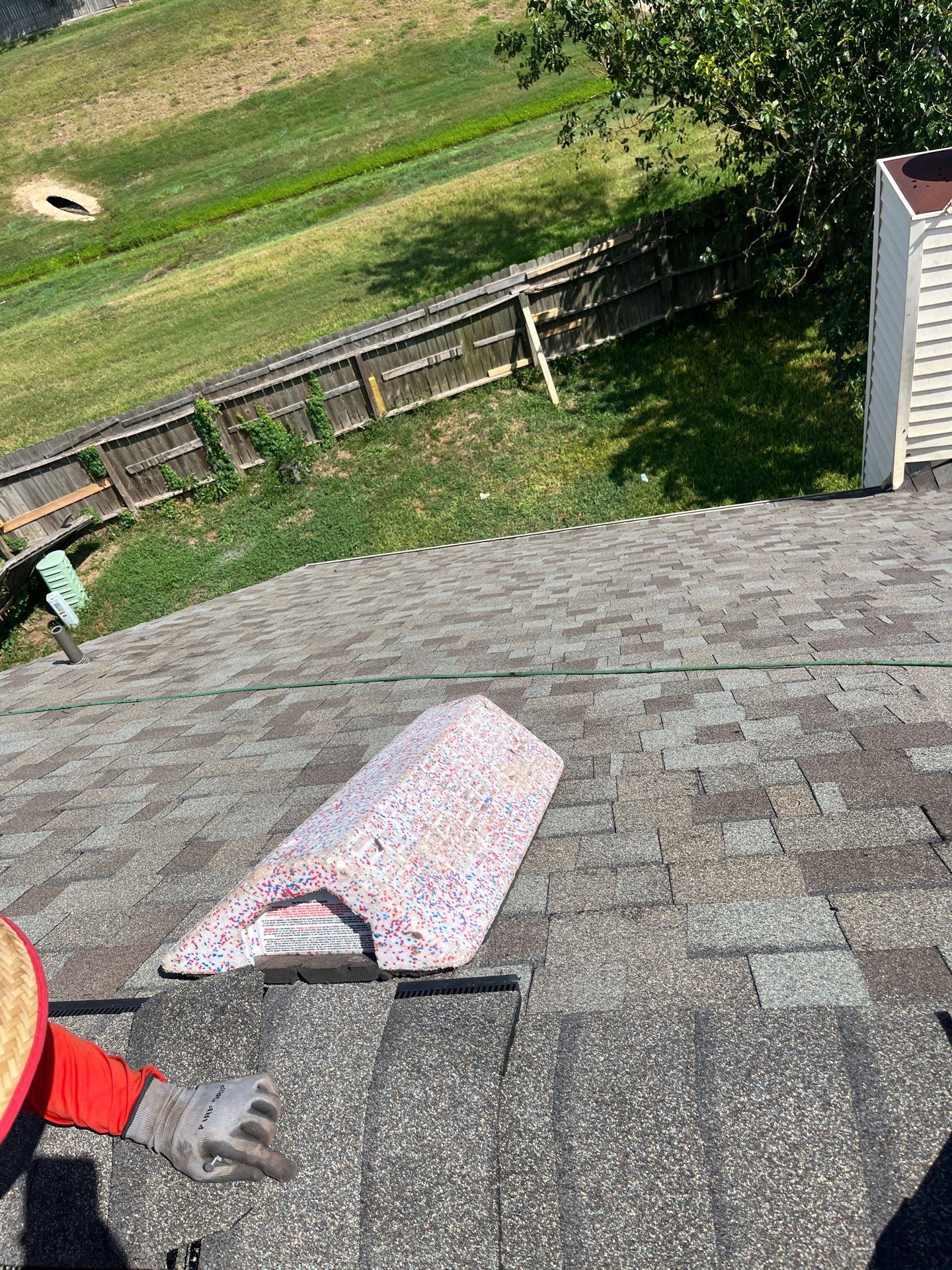 Residential Roofing Installation using Owen's Corning Duration (Lifetime) Shingles by Roof Repair Company