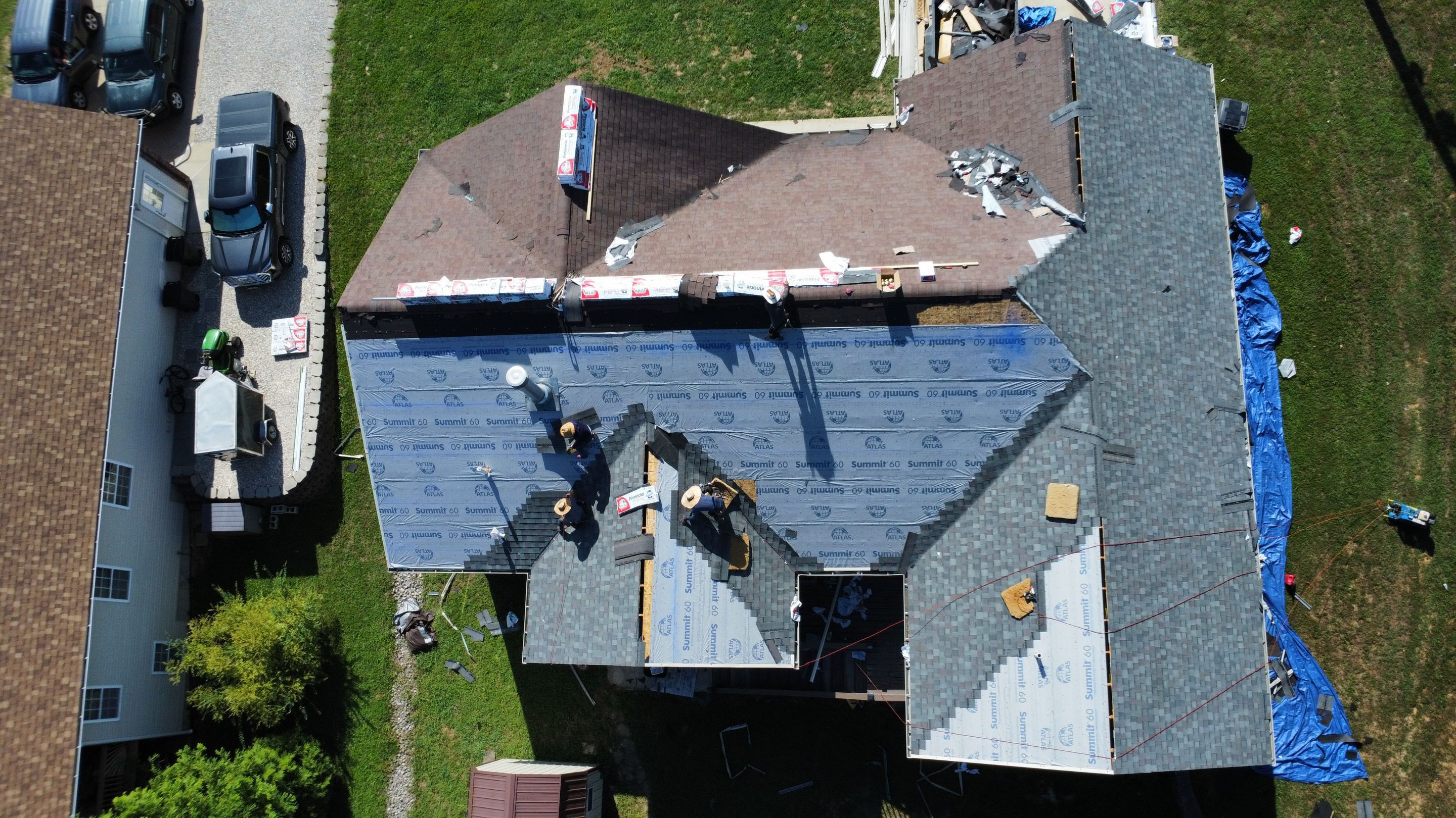 Residential Roof Replacement - Atlas Pinnacle Pristine W/ Scotchguard - Color Summer Storm  by Titan Commercial & Residential Roofing 