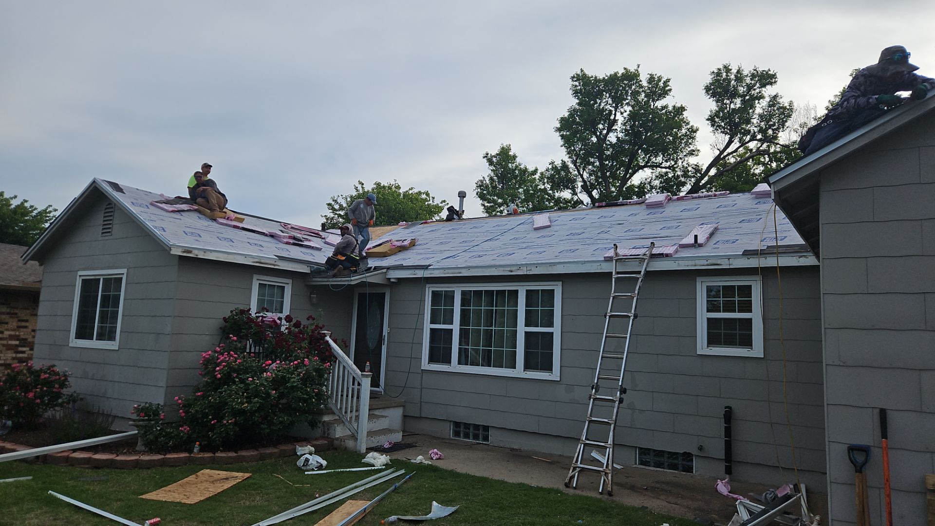 Roof Project in El Reno by Z Construction & Roofing, LLC