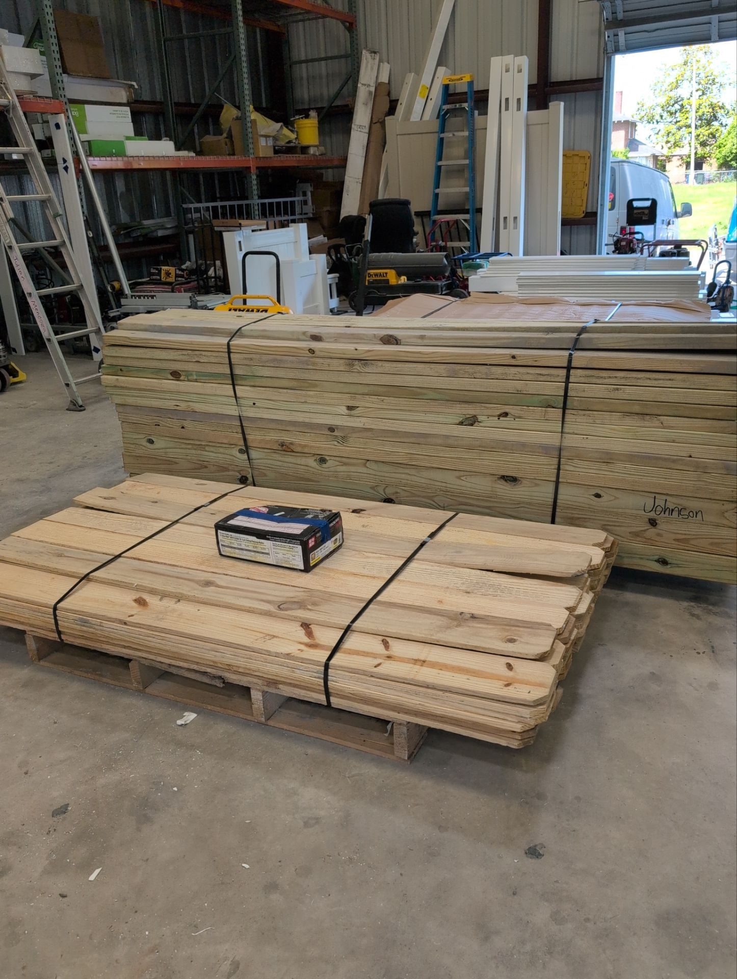 Project in Kinston by Superior Fence and Rail