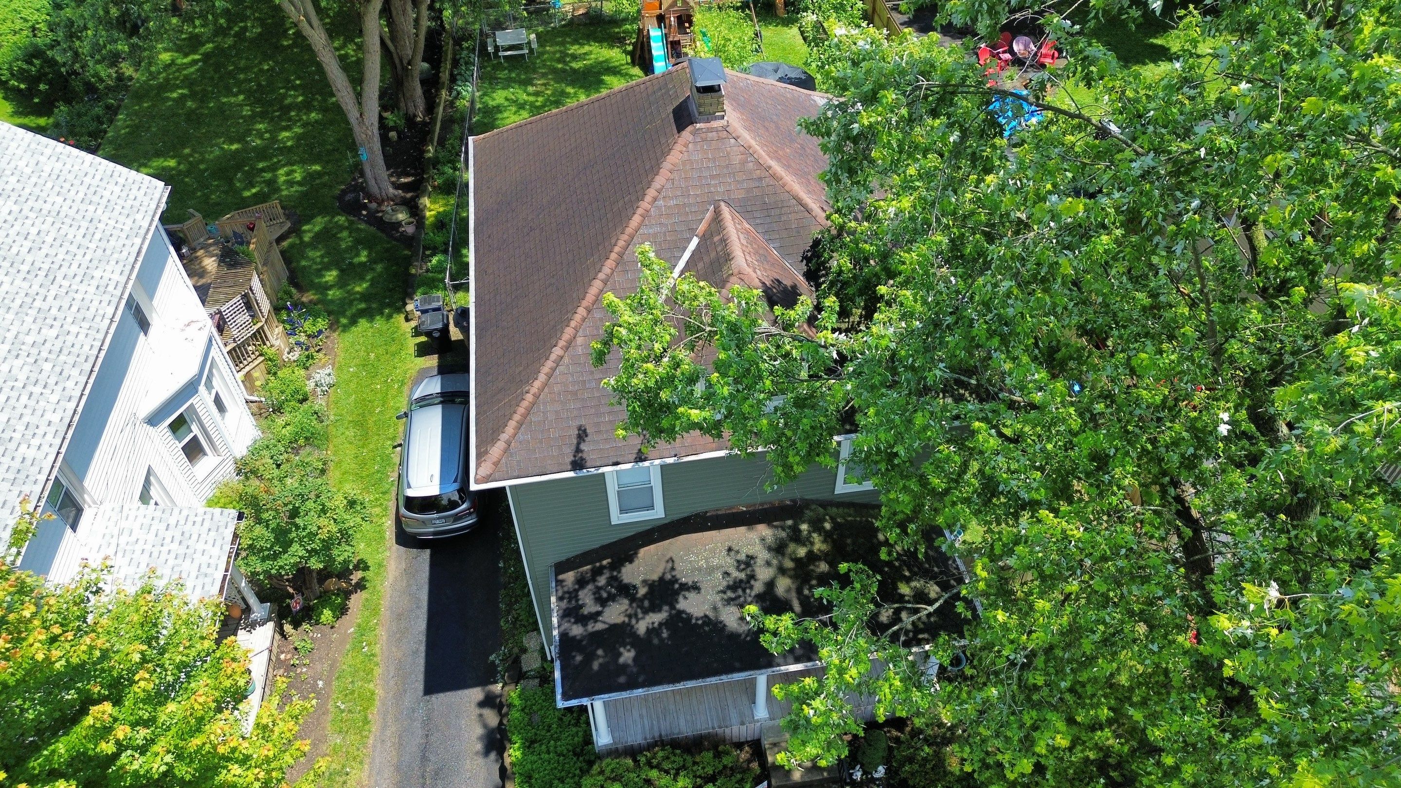 Residential Roofing Installation using Timberline UHDZ Shingles - Appalachian Sky by RoofX 