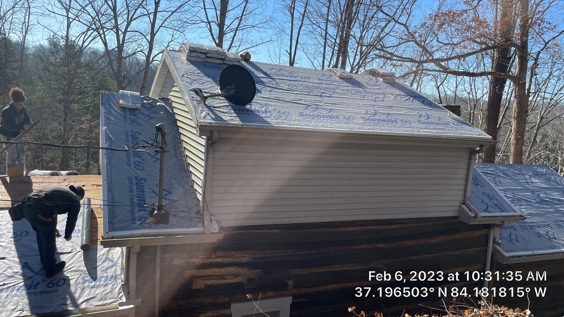 Residential Roofing Installation  by KISH RESTORATION 